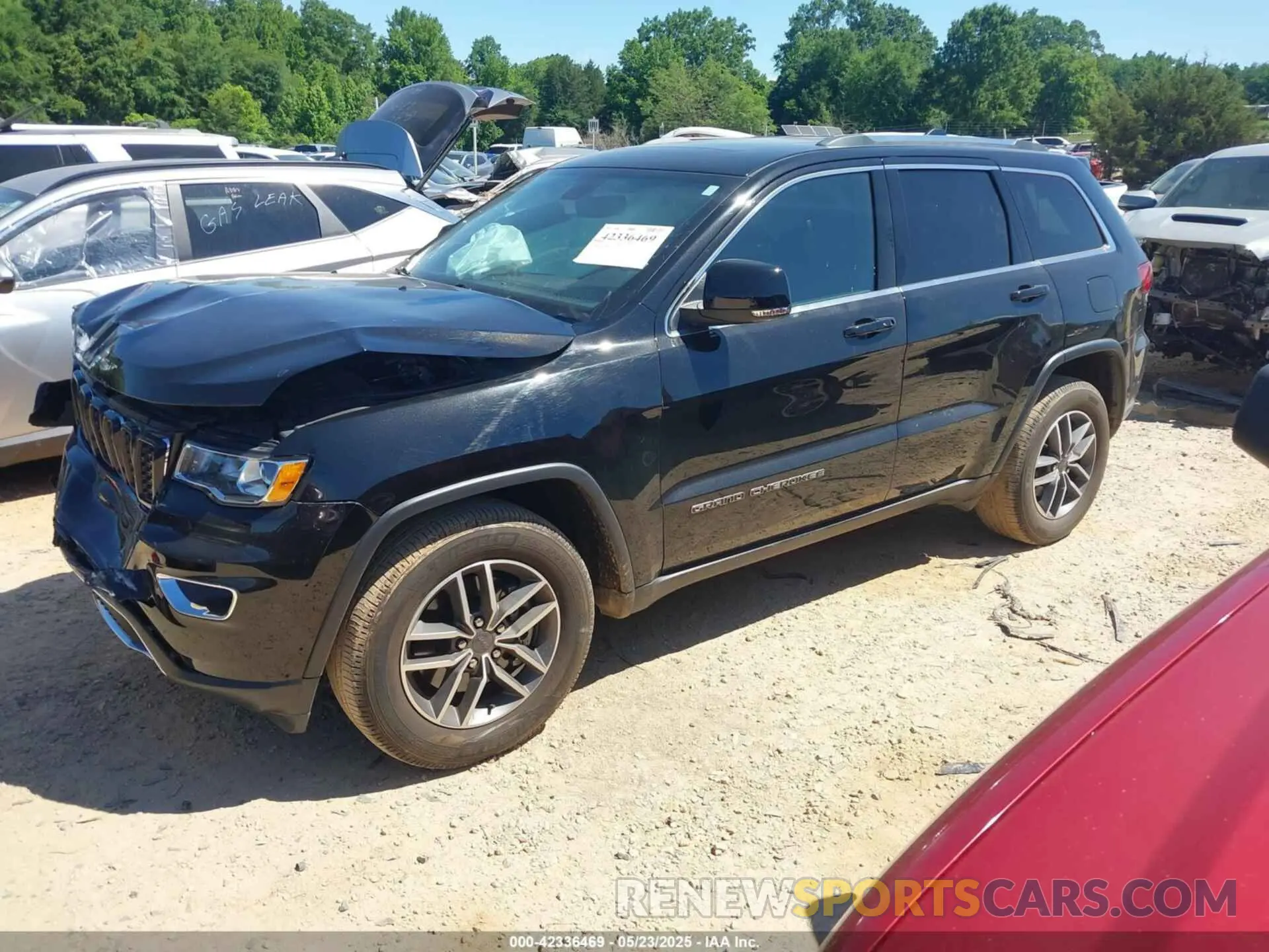 2 fotografías del automóvil dañado 1C4RJEBG8MC874113 JEEP GRAND CHEROKEE 2021