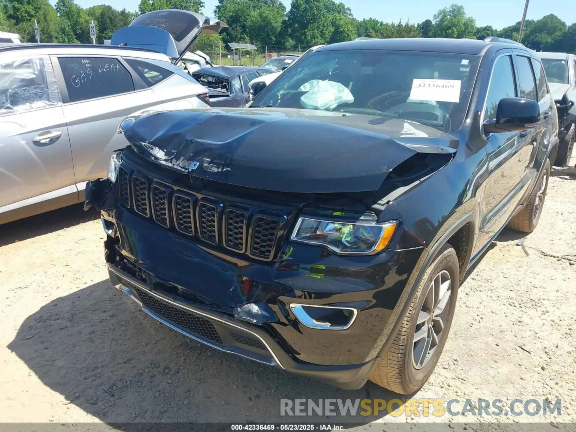 6 fotografías del automóvil dañado 1C4RJEBG8MC874113 JEEP GRAND CHEROKEE 2021