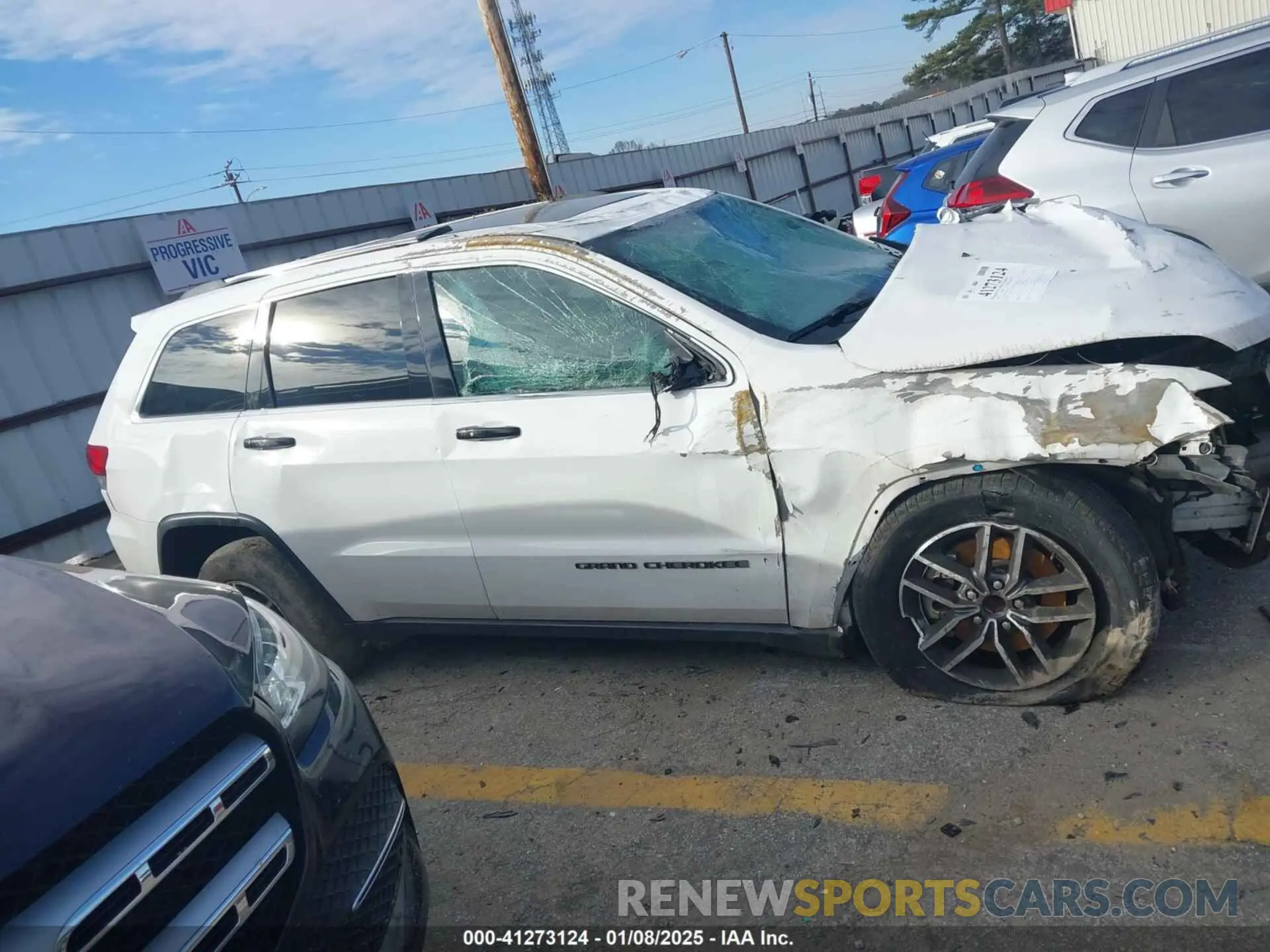 13 fotografías del automóvil dañado 1C4RJEBG9MC629630 JEEP GRAND CHEROKEE 2021