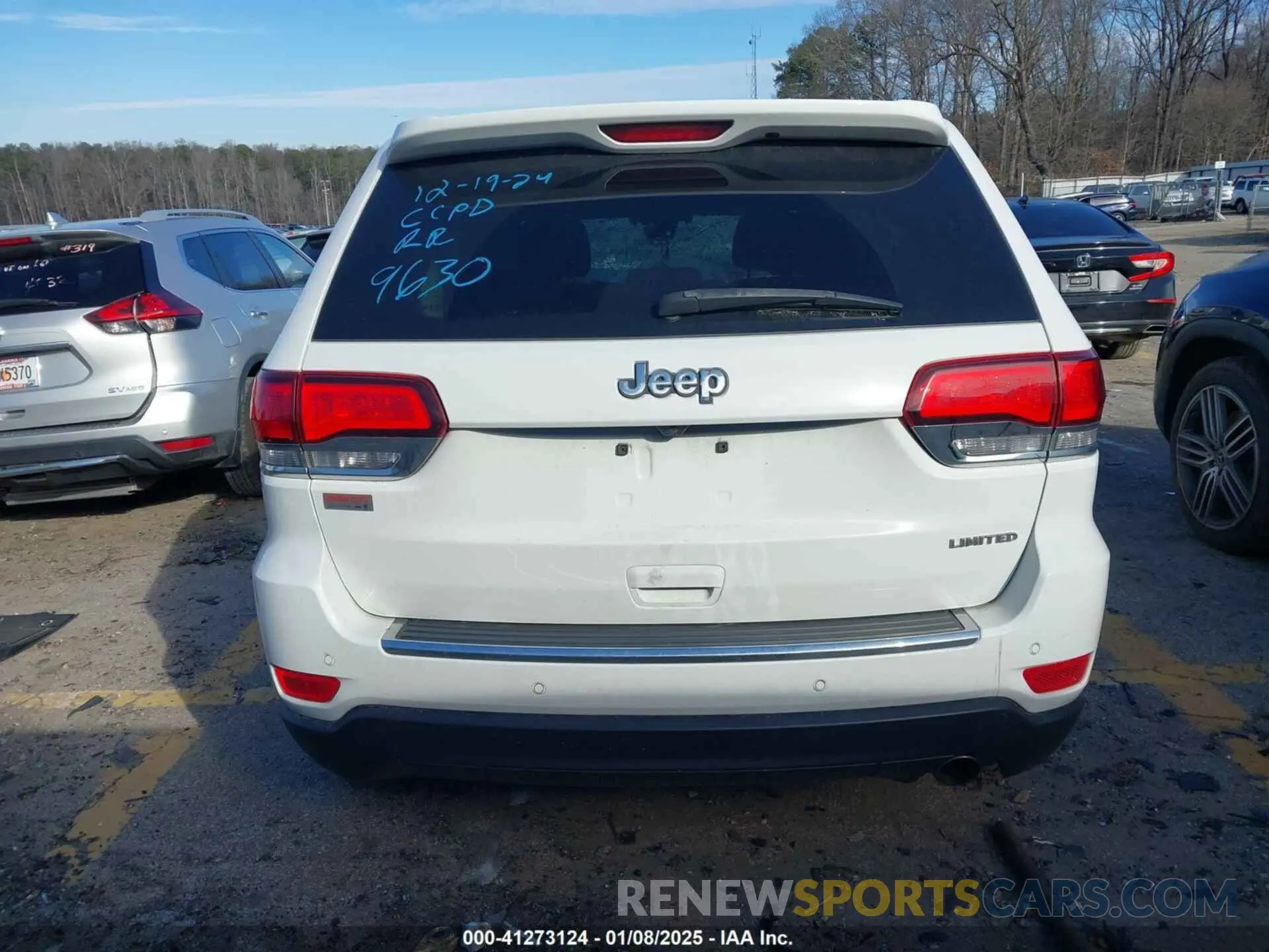 16 fotografías del automóvil dañado 1C4RJEBG9MC629630 JEEP GRAND CHEROKEE 2021