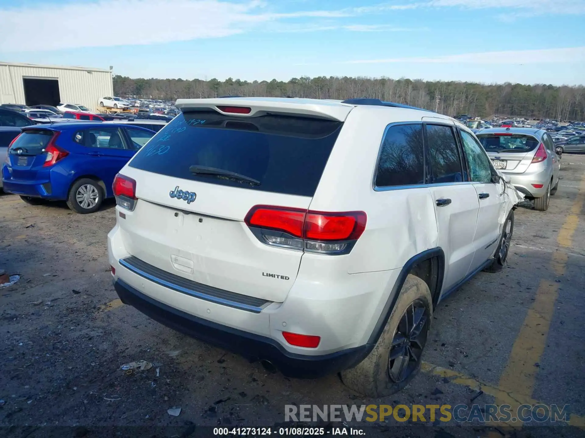 4 fotografías del automóvil dañado 1C4RJEBG9MC629630 JEEP GRAND CHEROKEE 2021