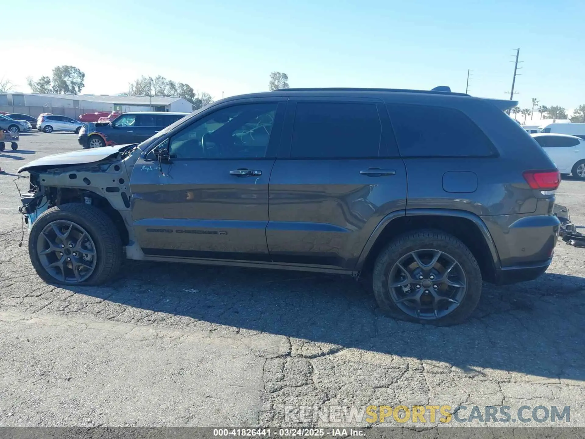 15 fotografías del automóvil dañado 1C4RJEBGXMC511179 JEEP GRAND CHEROKEE 2021