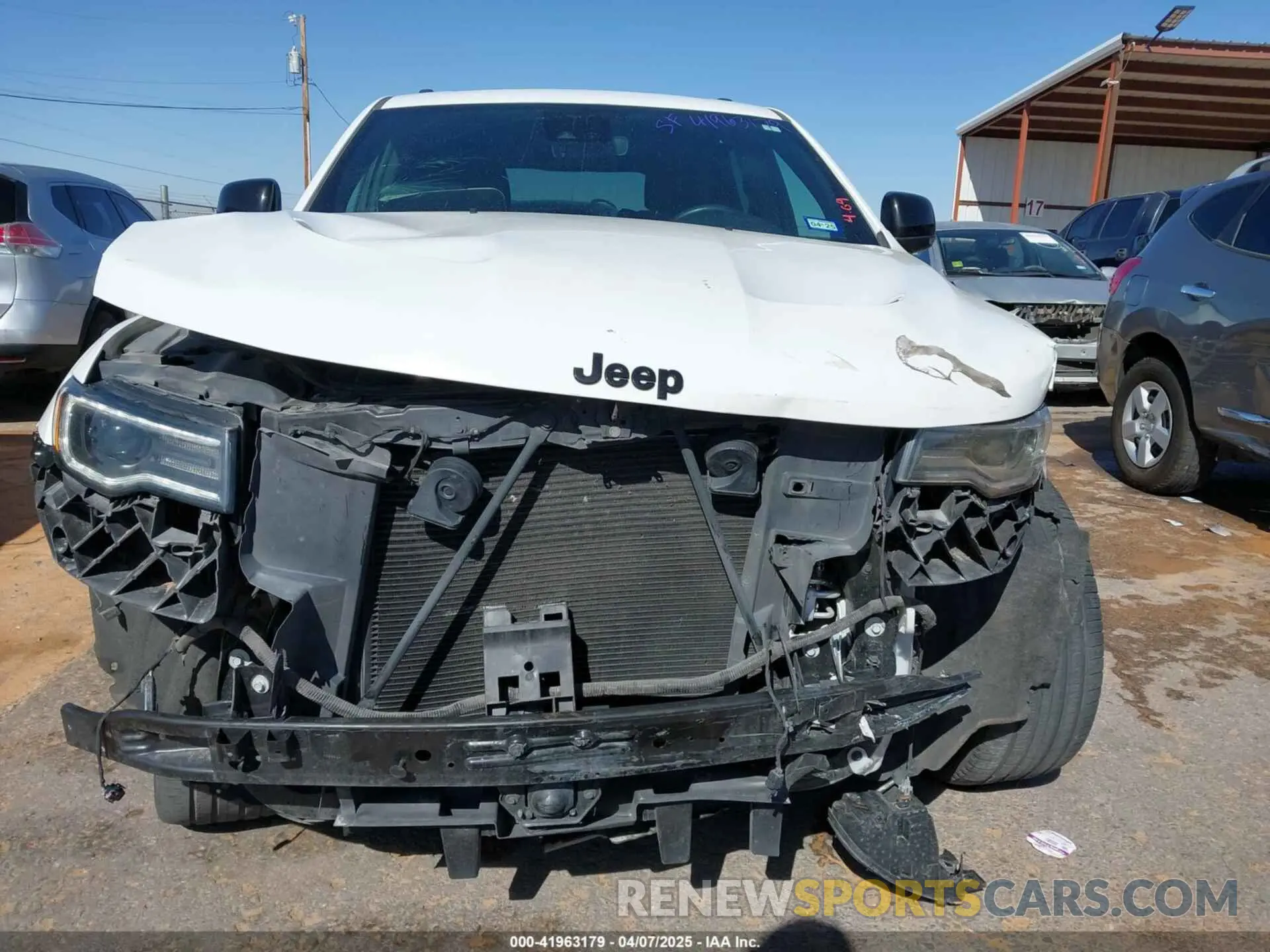 13 fotografías del automóvil dañado 1C4RJEBGXMC680814 JEEP GRAND CHEROKEE 2021
