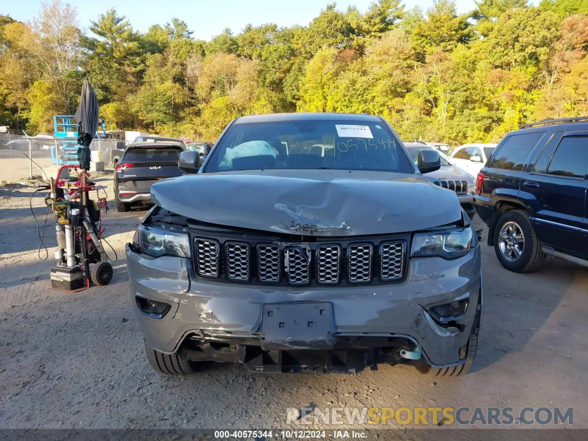 13 fotografías del automóvil dañado 1C4RJFAG1MC732578 JEEP GRAND CHEROKEE 2021