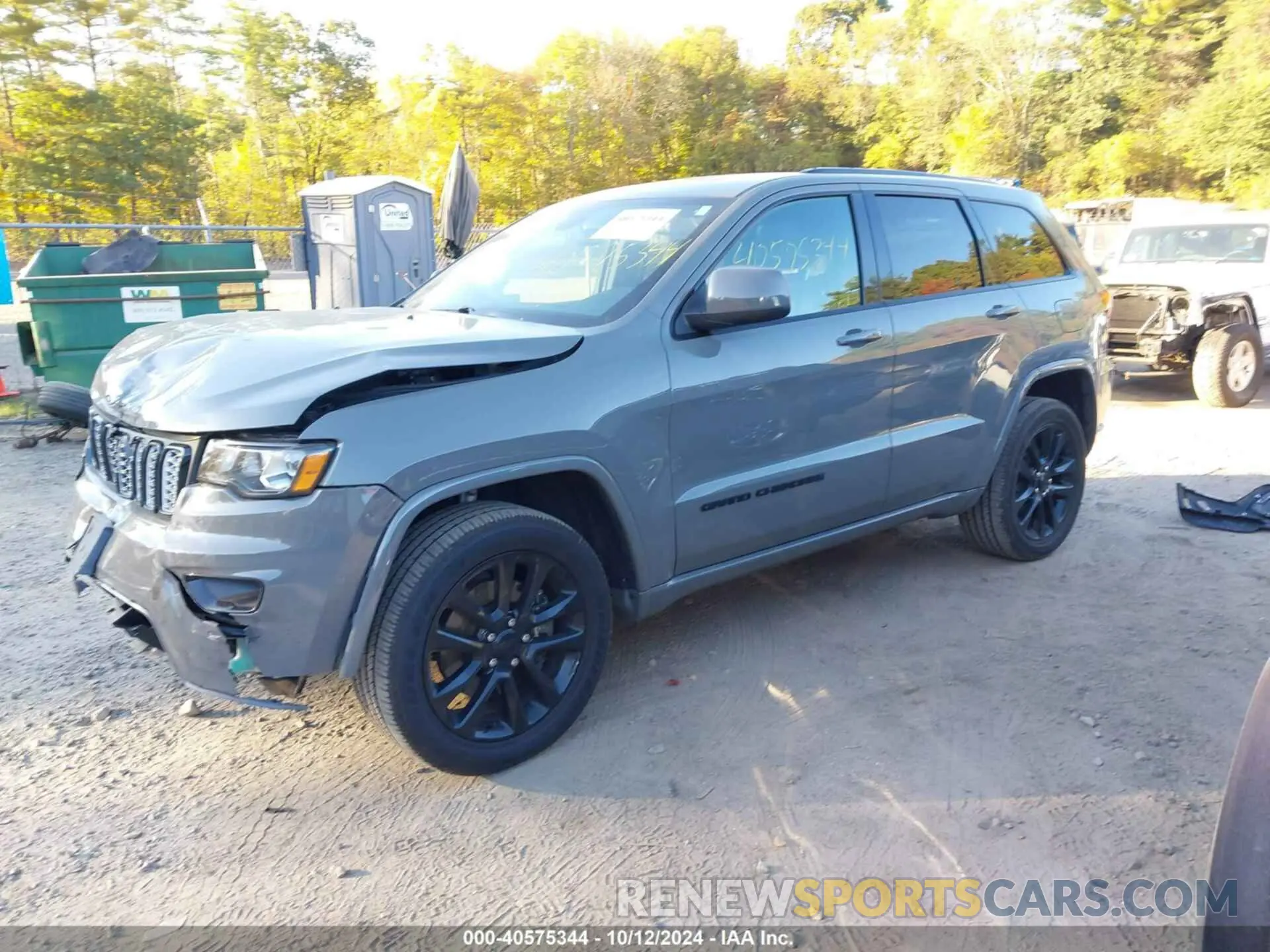 2 fotografías del automóvil dañado 1C4RJFAG1MC732578 JEEP GRAND CHEROKEE 2021