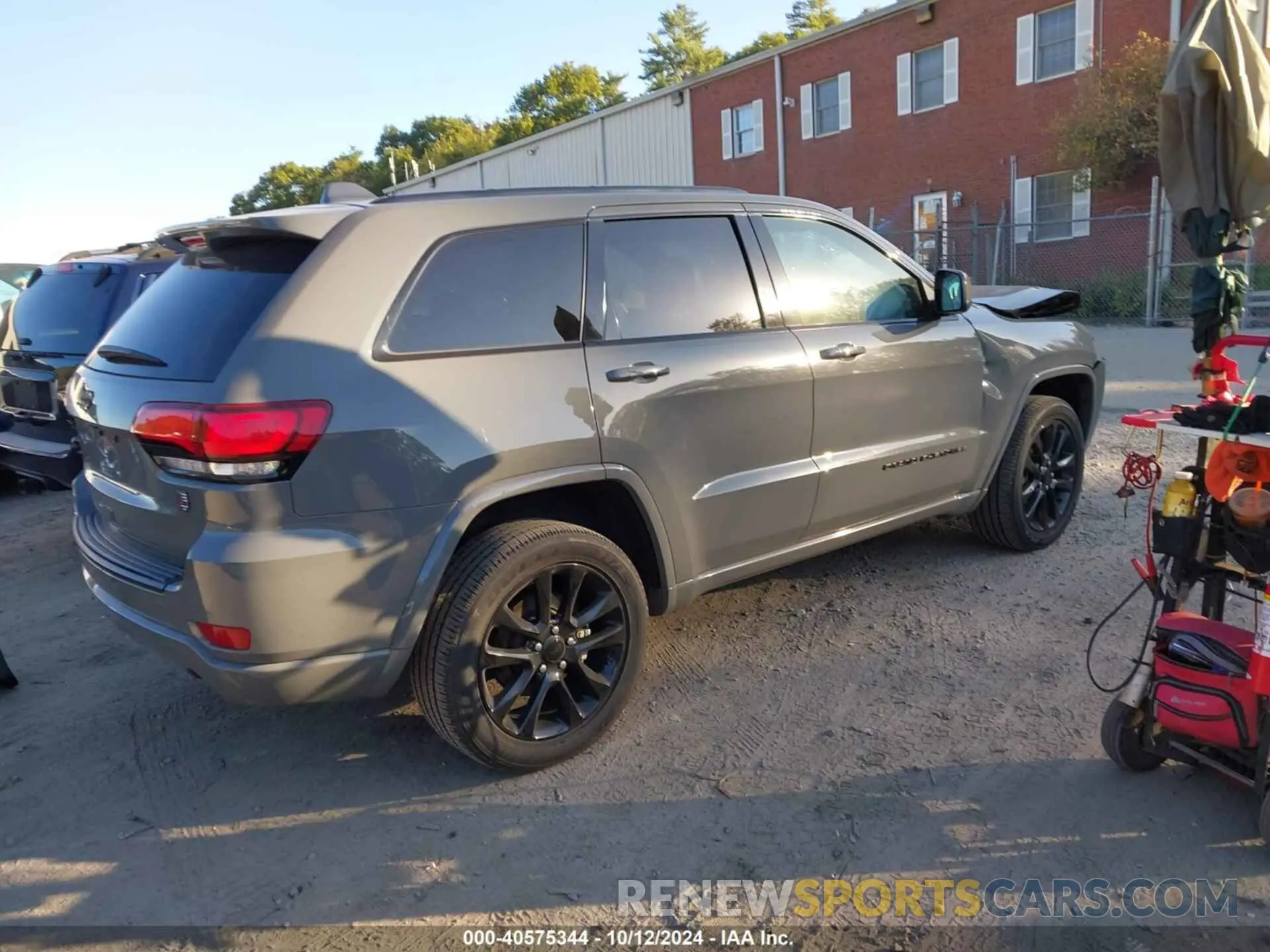 4 fotografías del automóvil dañado 1C4RJFAG1MC732578 JEEP GRAND CHEROKEE 2021