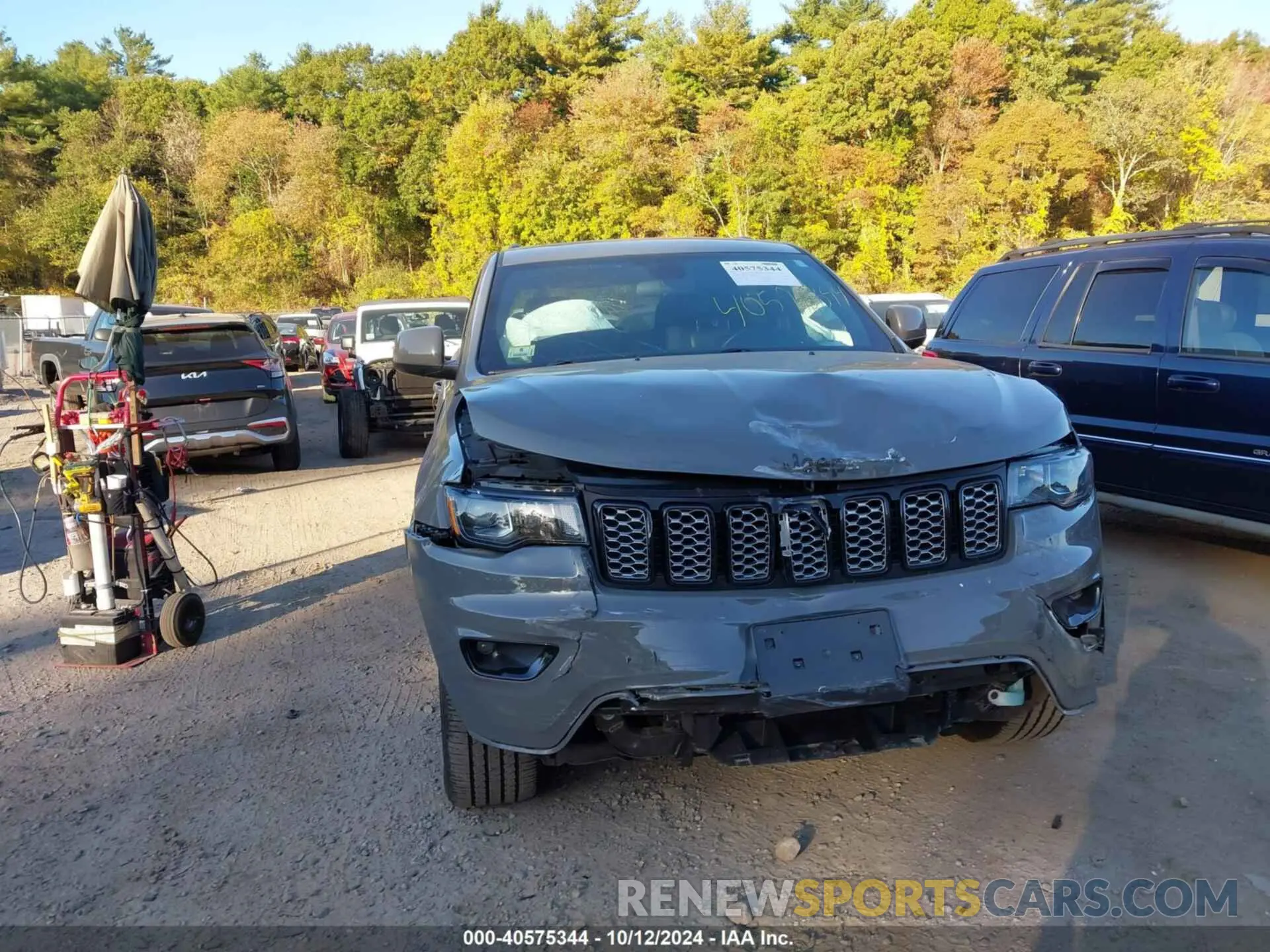 6 fotografías del automóvil dañado 1C4RJFAG1MC732578 JEEP GRAND CHEROKEE 2021