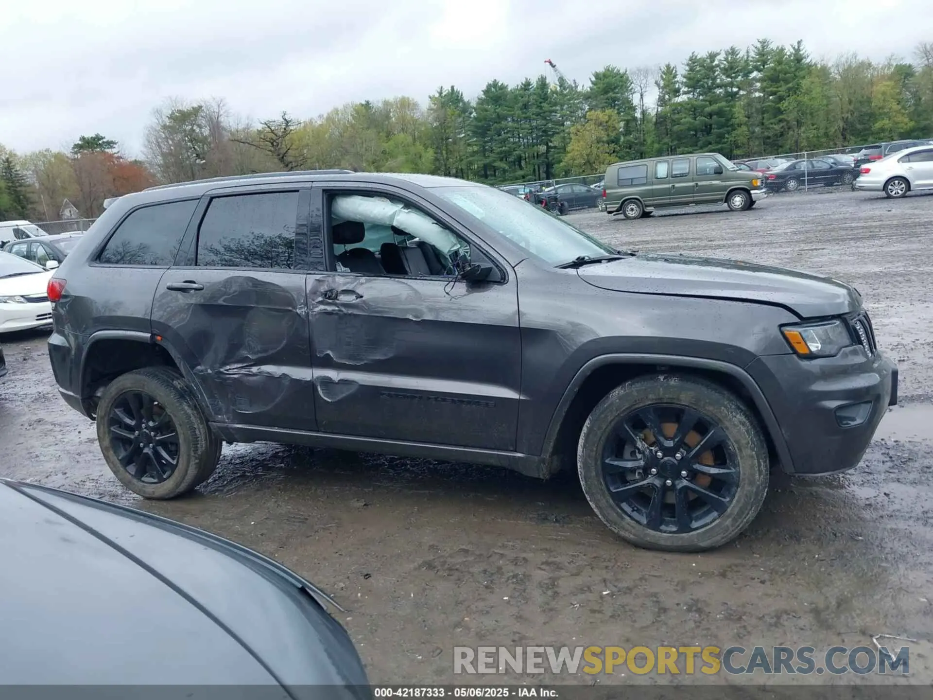 12 fotografías del automóvil dañado 1C4RJFAG1MC810633 JEEP GRAND CHEROKEE 2021