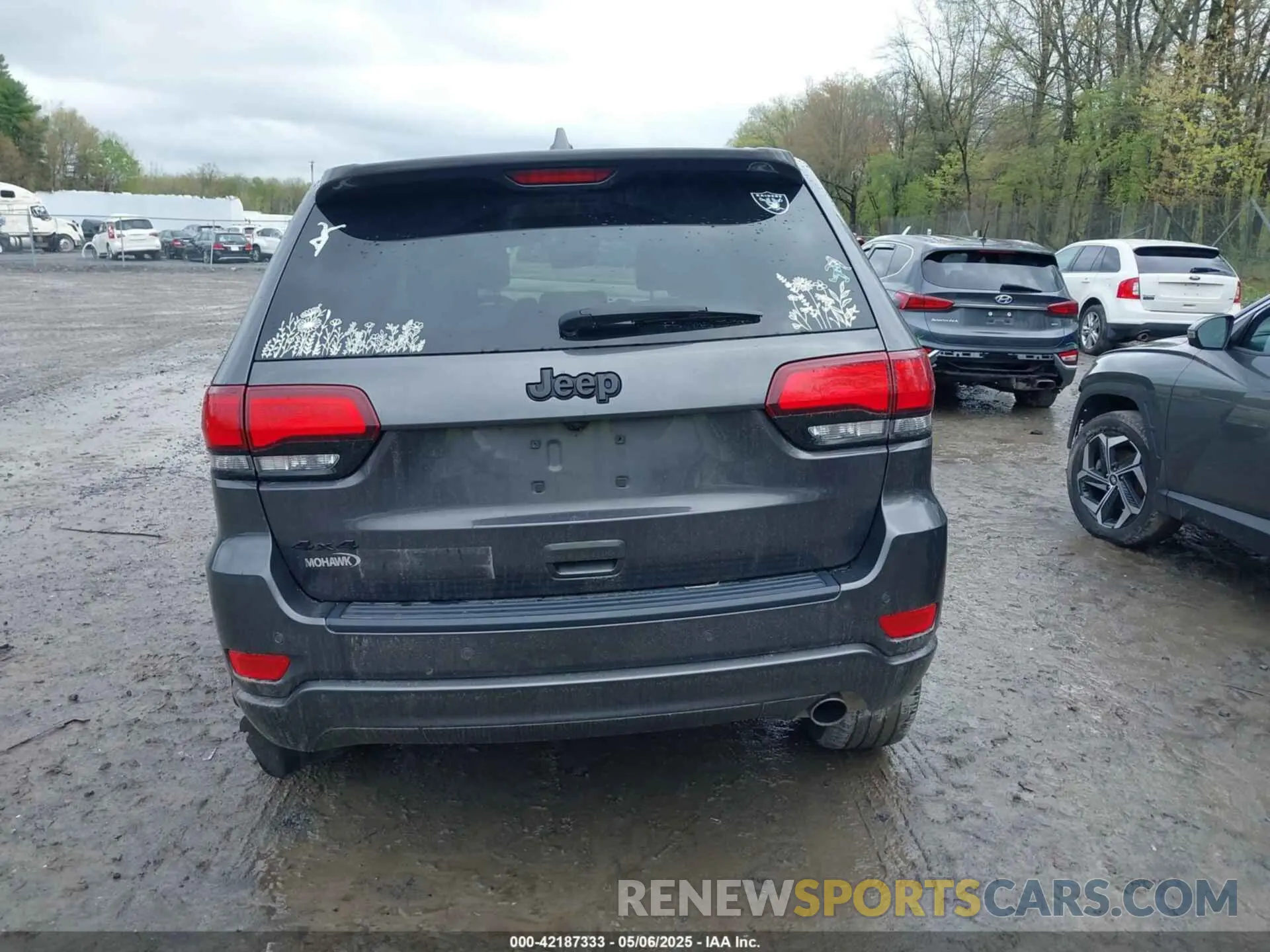 15 fotografías del automóvil dañado 1C4RJFAG1MC810633 JEEP GRAND CHEROKEE 2021