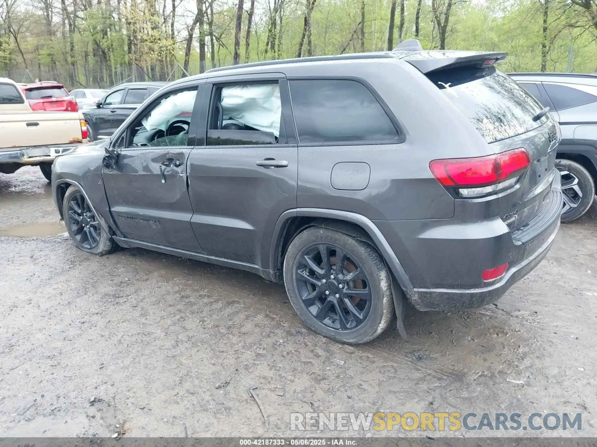 3 fotografías del automóvil dañado 1C4RJFAG1MC810633 JEEP GRAND CHEROKEE 2021