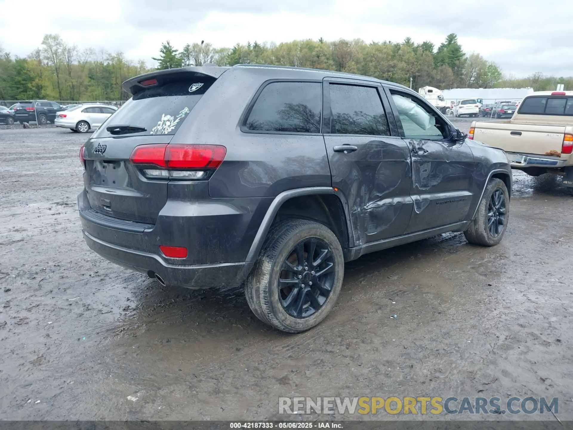 4 fotografías del automóvil dañado 1C4RJFAG1MC810633 JEEP GRAND CHEROKEE 2021