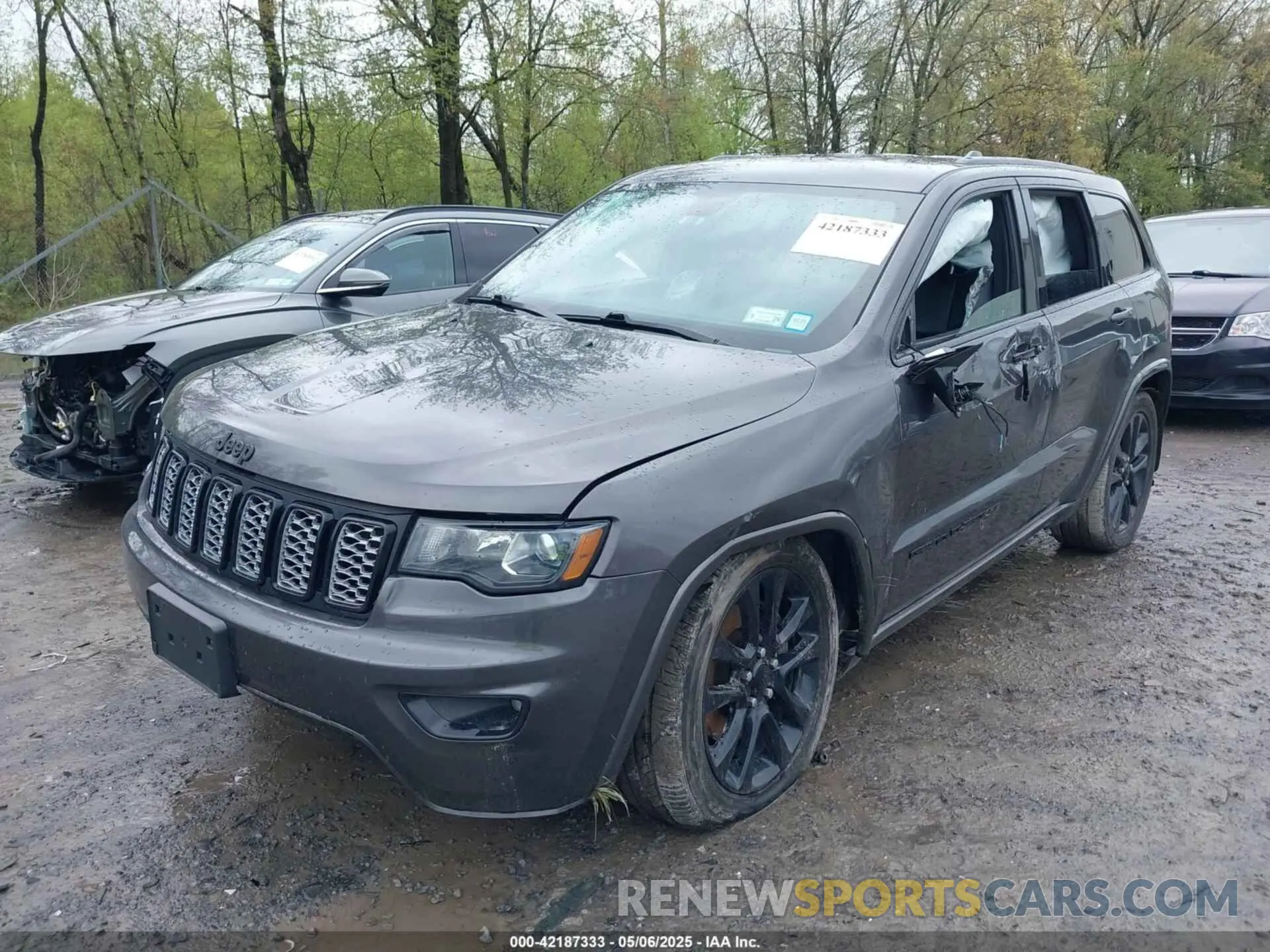 6 fotografías del automóvil dañado 1C4RJFAG1MC810633 JEEP GRAND CHEROKEE 2021