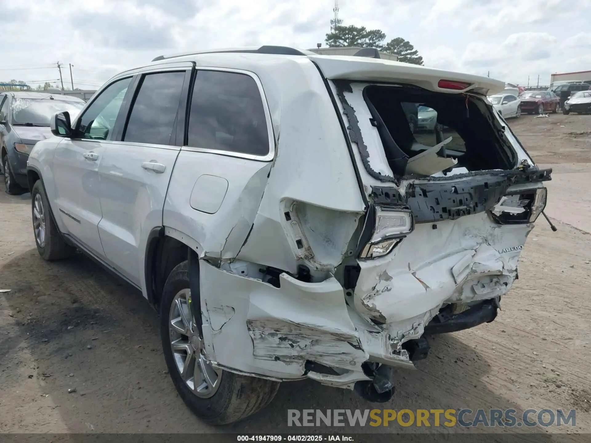 3 fotografías del automóvil dañado 1C4RJFAG2MC550002 JEEP GRAND CHEROKEE 2021