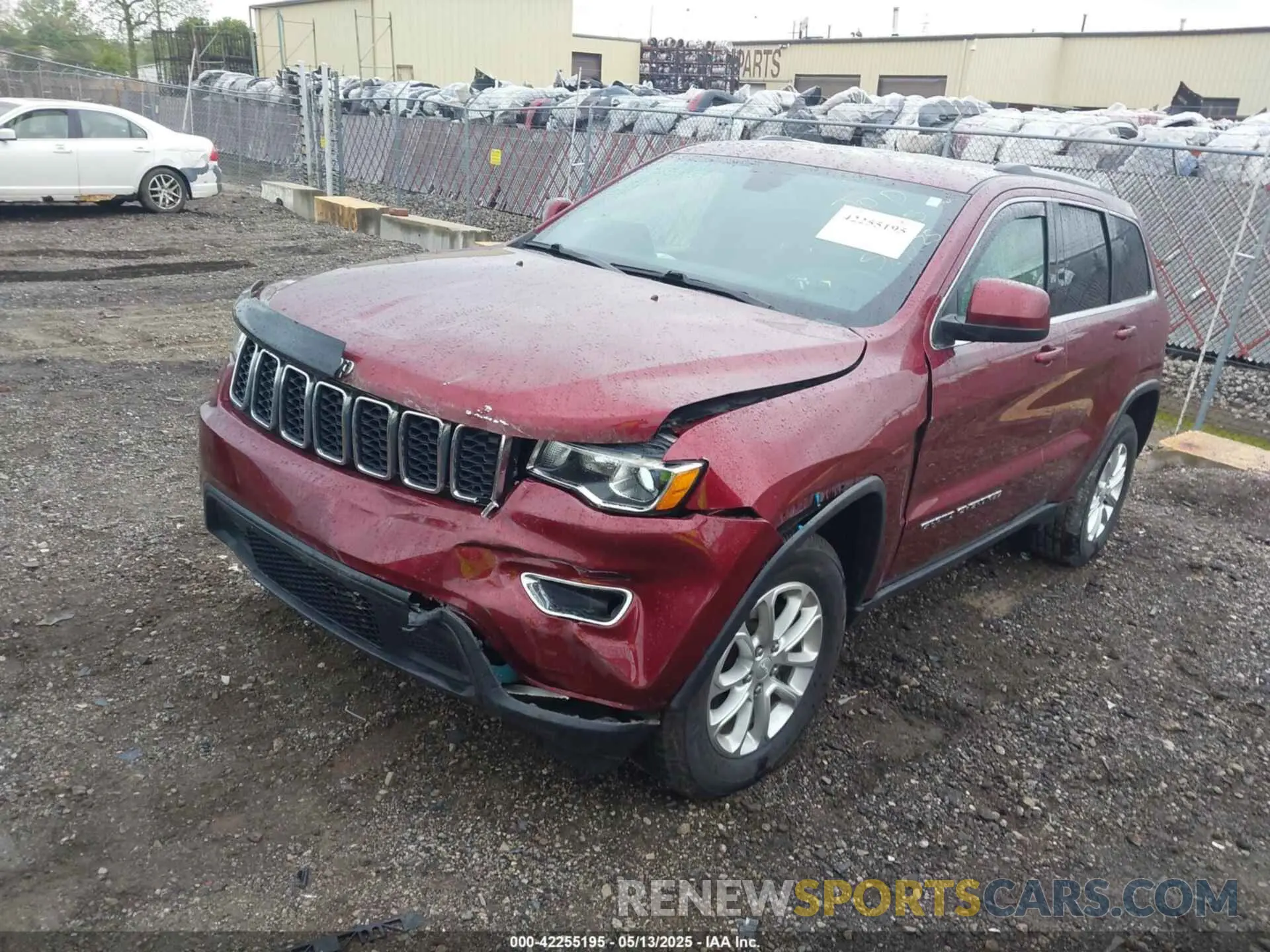 2 fotografías del automóvil dañado 1C4RJFAG2MC600025 JEEP GRAND CHEROKEE 2021
