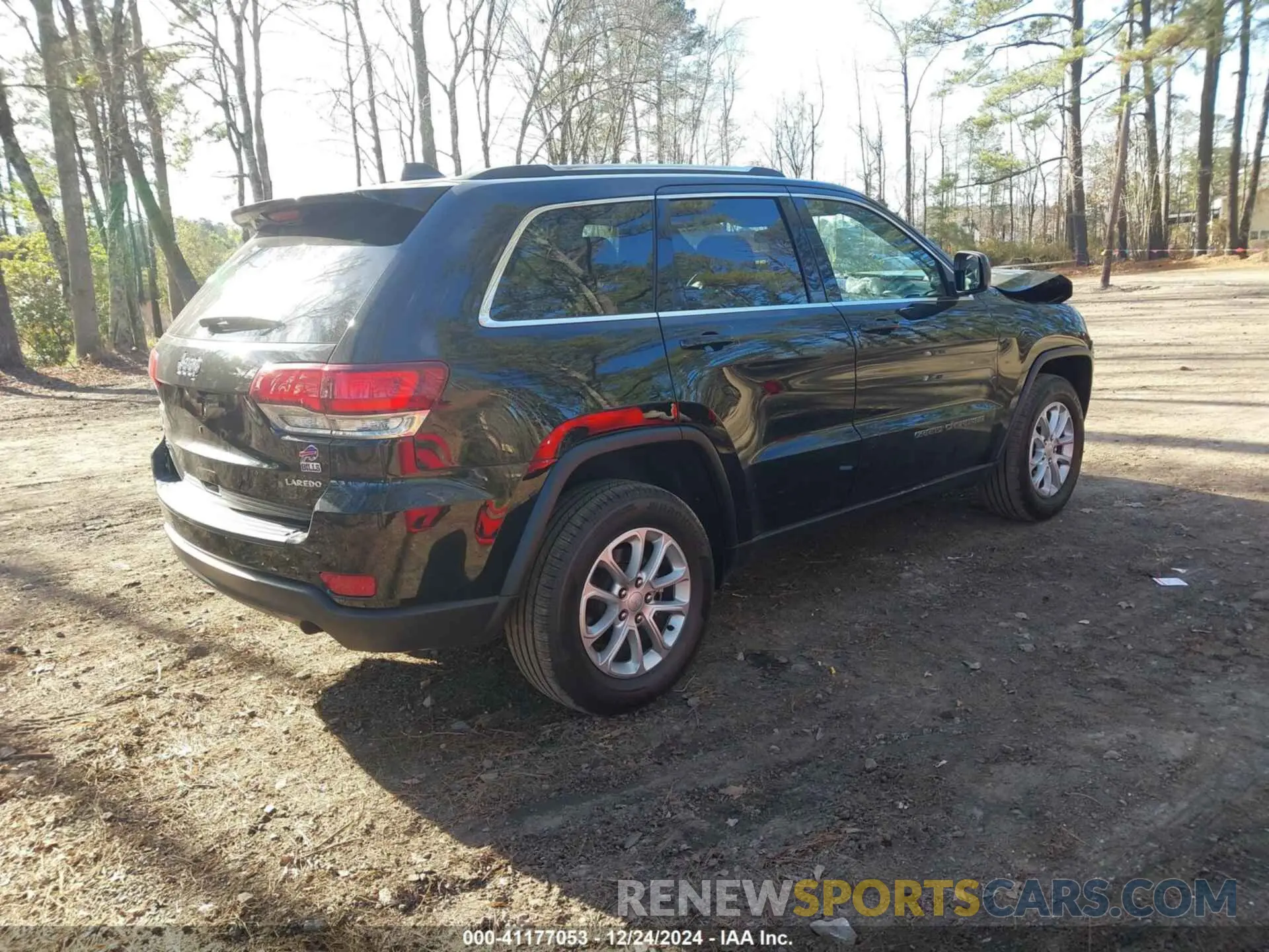 4 fotografías del automóvil dañado 1C4RJFAG2MC701632 JEEP GRAND CHEROKEE 2021