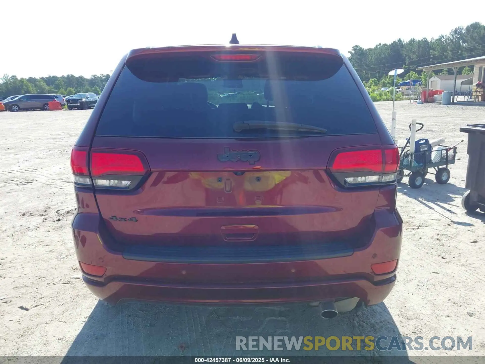 16 fotografías del automóvil dañado 1C4RJFAG2MC706118 JEEP GRAND CHEROKEE 2021