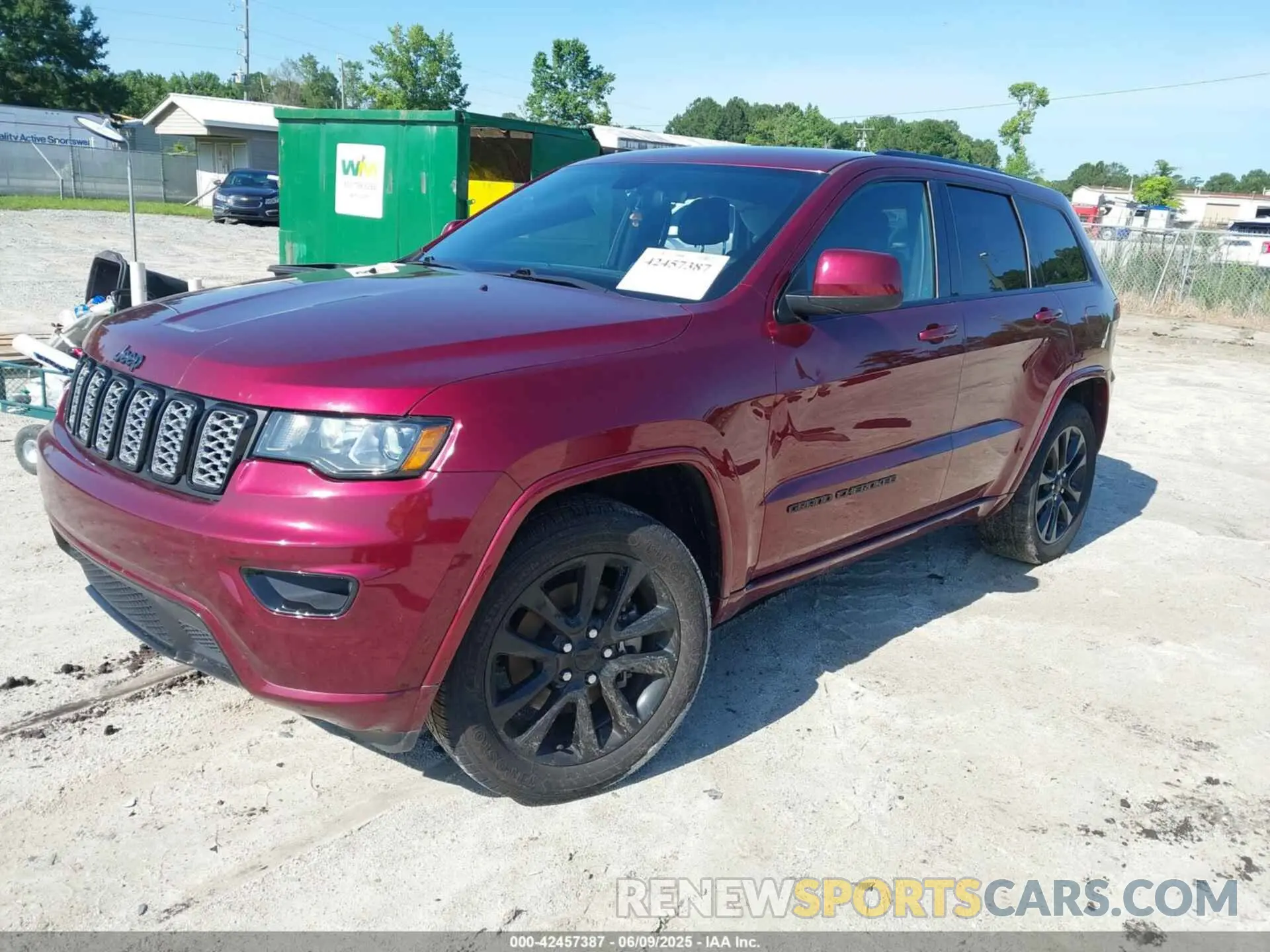 2 fotografías del automóvil dañado 1C4RJFAG2MC706118 JEEP GRAND CHEROKEE 2021