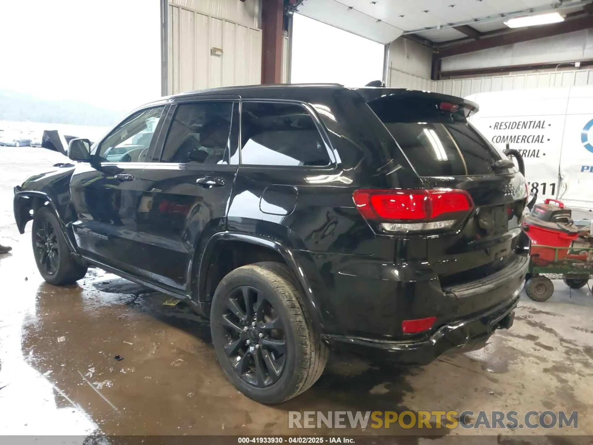 3 fotografías del automóvil dañado 1C4RJFAG2MC732041 JEEP GRAND CHEROKEE 2021