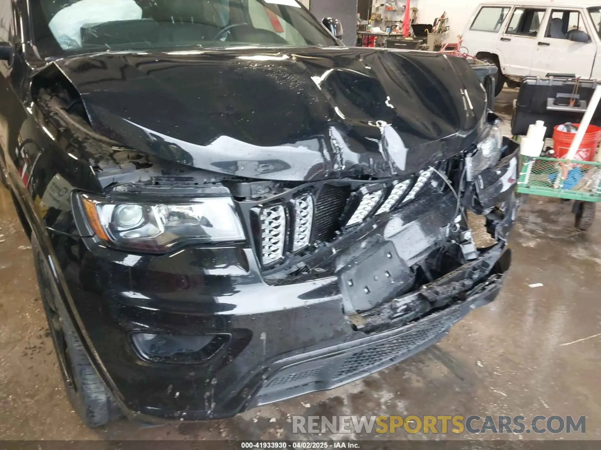 6 fotografías del automóvil dañado 1C4RJFAG2MC732041 JEEP GRAND CHEROKEE 2021