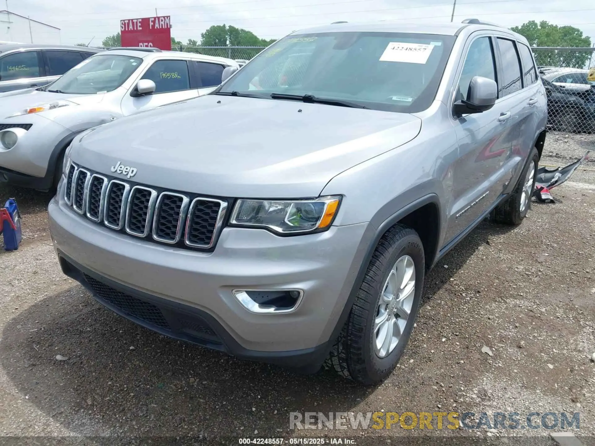 2 fotografías del automóvil dañado 1C4RJFAG3MC503724 JEEP GRAND CHEROKEE 2021