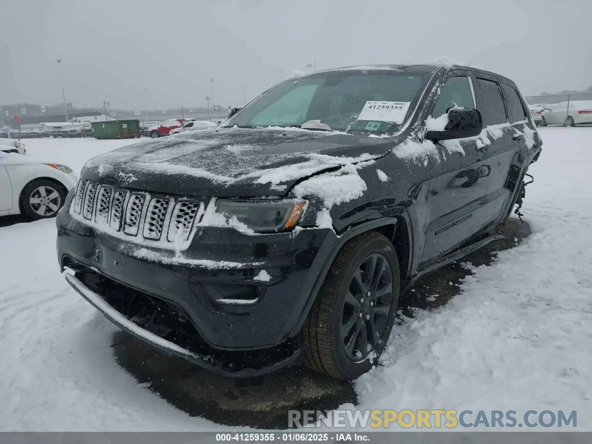 2 fotografías del automóvil dañado 1C4RJFAG3MC649511 JEEP GRAND CHEROKEE 2021