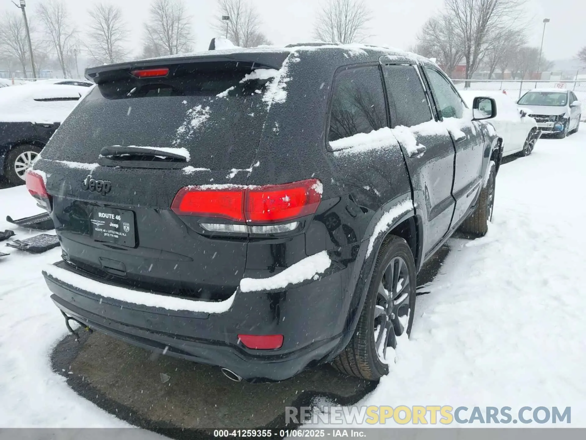 4 fotografías del automóvil dañado 1C4RJFAG3MC649511 JEEP GRAND CHEROKEE 2021