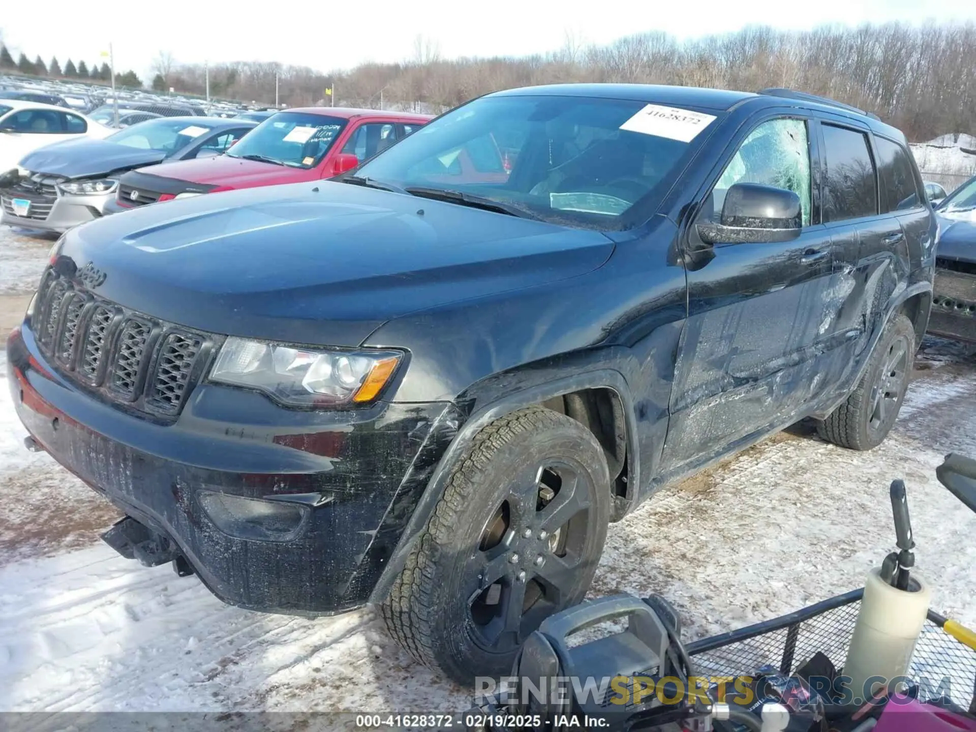 2 fotografías del automóvil dañado 1C4RJFAG3MC854634 JEEP GRAND CHEROKEE 2021