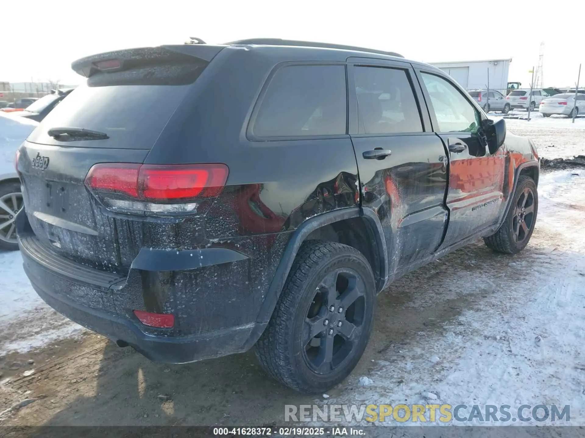 4 fotografías del automóvil dañado 1C4RJFAG3MC854634 JEEP GRAND CHEROKEE 2021