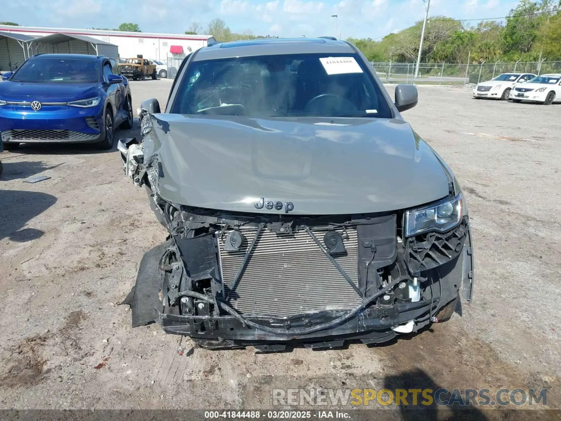 13 fotografías del automóvil dañado 1C4RJFAG4MC690312 JEEP GRAND CHEROKEE 2021