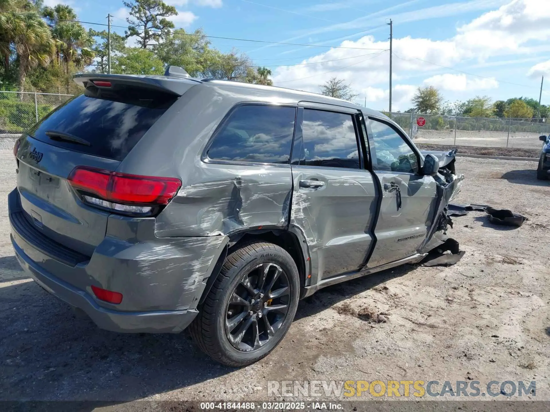 4 fotografías del automóvil dañado 1C4RJFAG4MC690312 JEEP GRAND CHEROKEE 2021