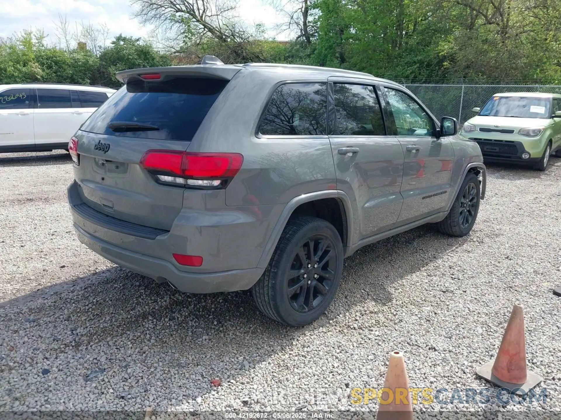 4 fotografías del automóvil dañado 1C4RJFAG4MC700384 JEEP GRAND CHEROKEE 2021
