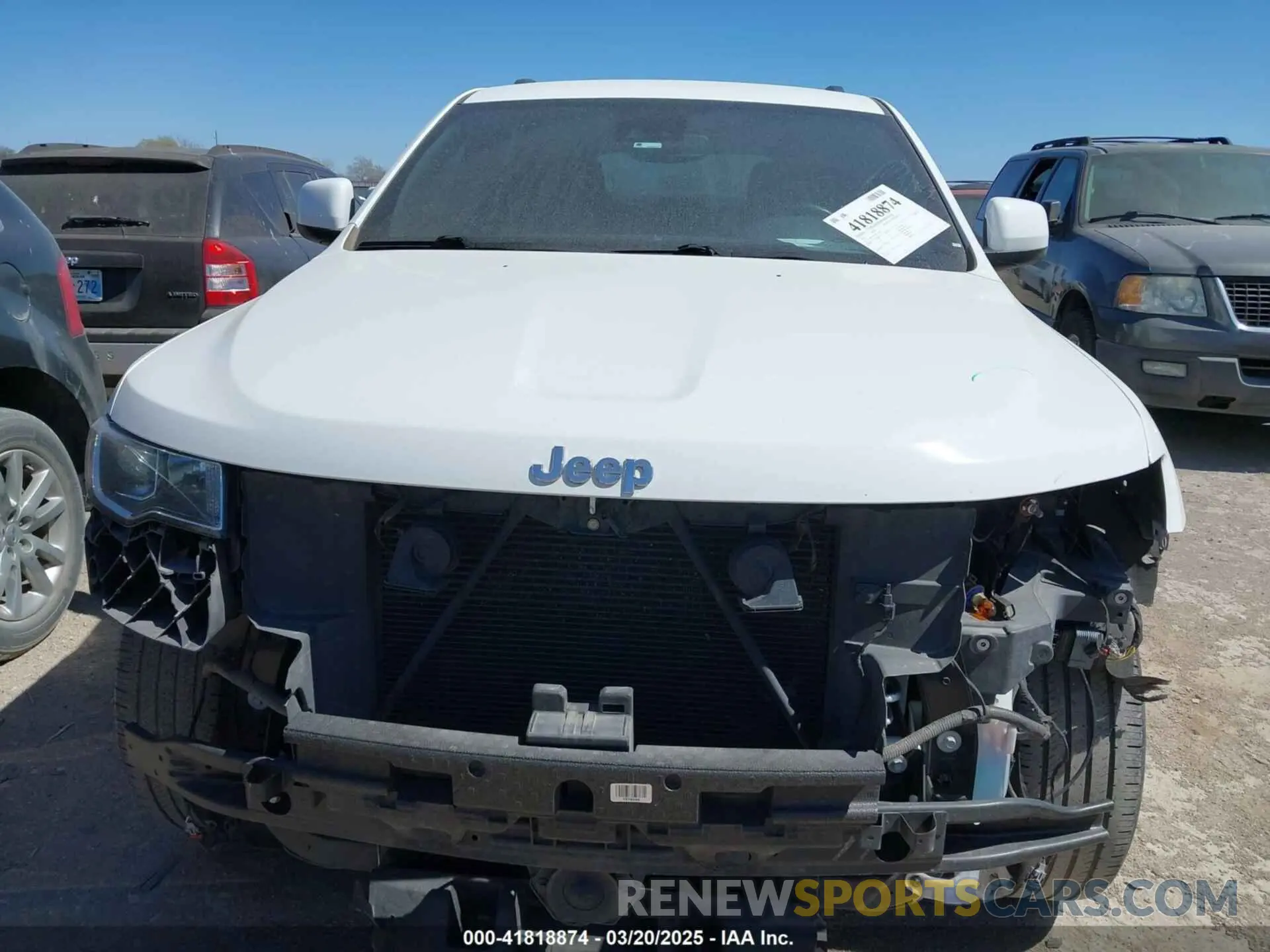 12 fotografías del automóvil dañado 1C4RJFAG5MC579865 JEEP GRAND CHEROKEE 2021