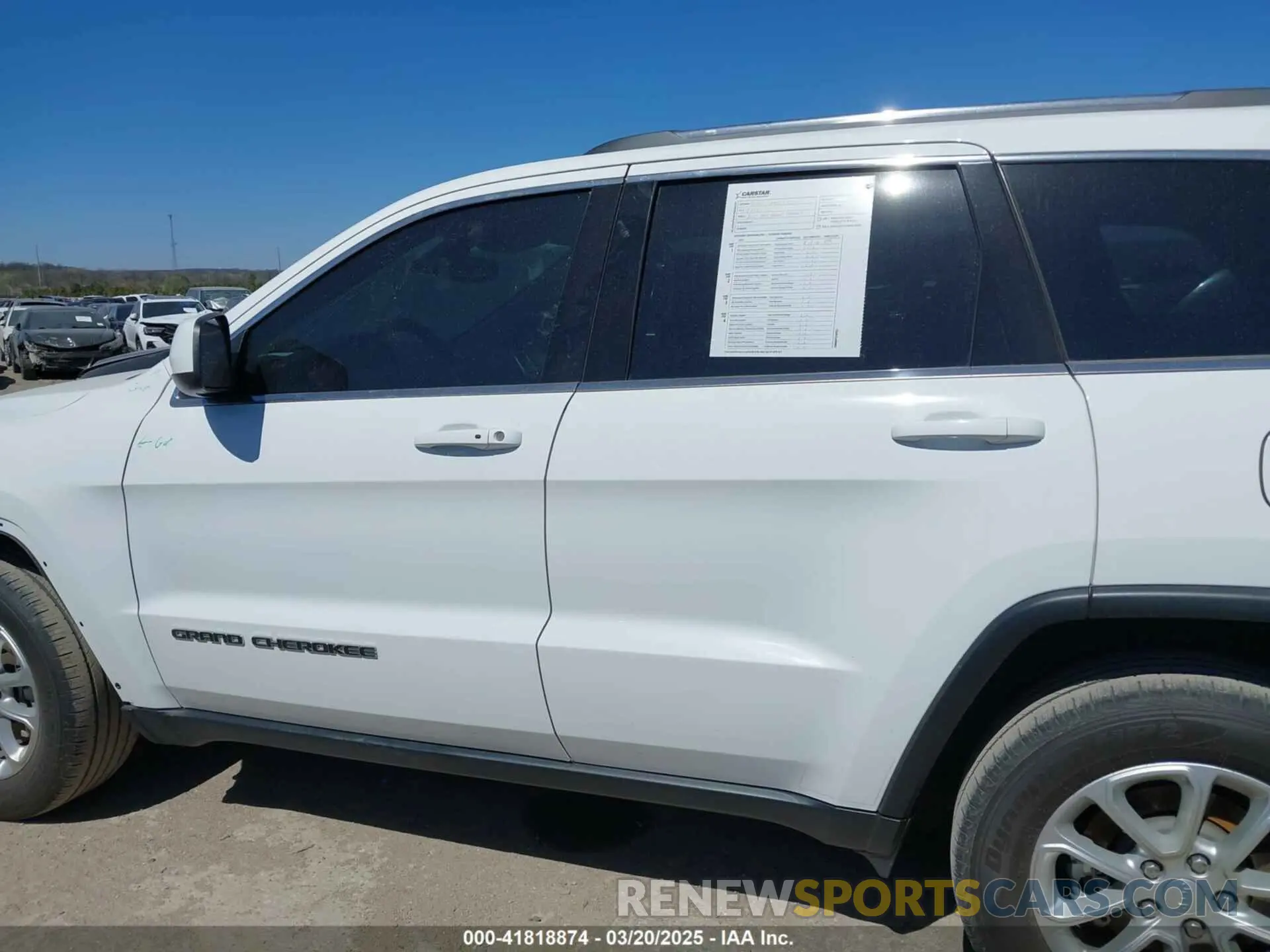 14 fotografías del automóvil dañado 1C4RJFAG5MC579865 JEEP GRAND CHEROKEE 2021