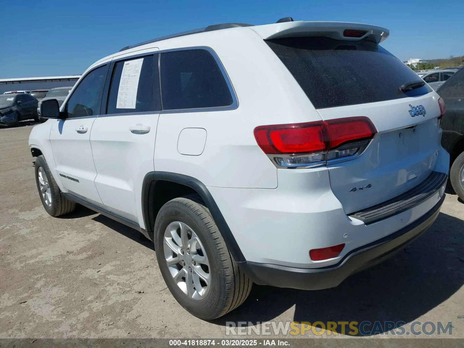 3 fotografías del automóvil dañado 1C4RJFAG5MC579865 JEEP GRAND CHEROKEE 2021