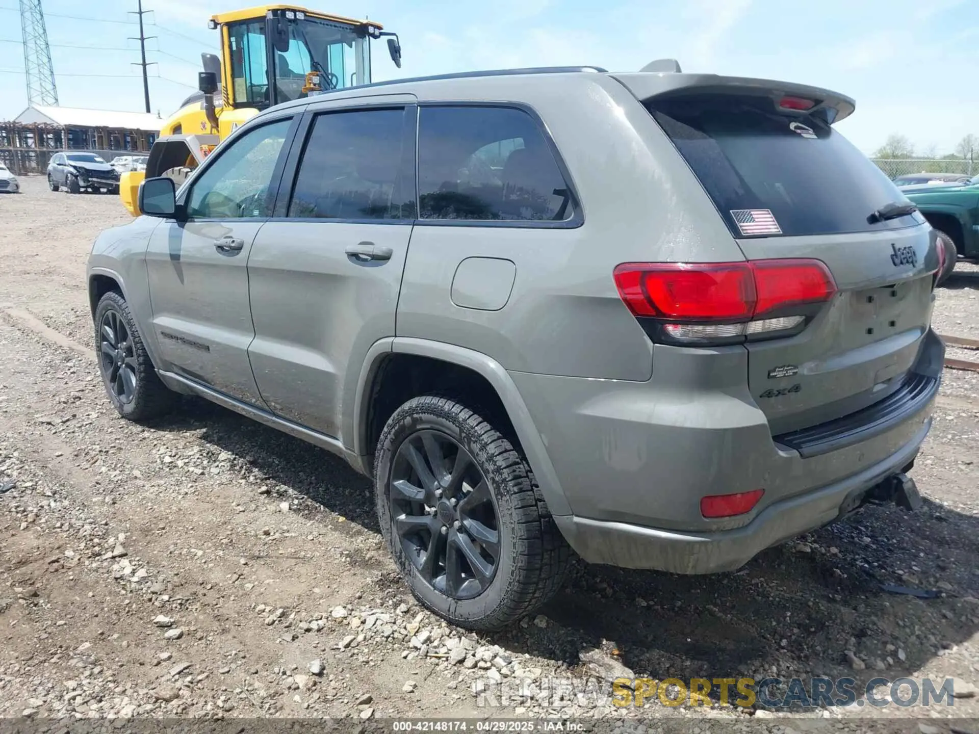 3 fotografías del automóvil dañado 1C4RJFAG5MC654581 JEEP GRAND CHEROKEE 2021