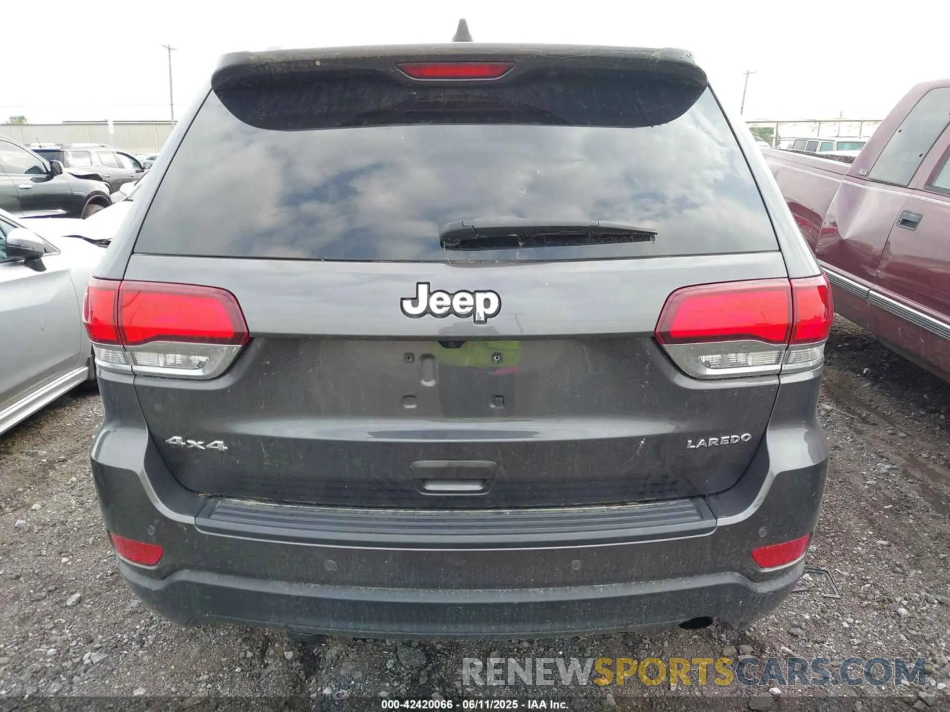 16 fotografías del automóvil dañado 1C4RJFAG5MC691307 JEEP GRAND CHEROKEE 2021
