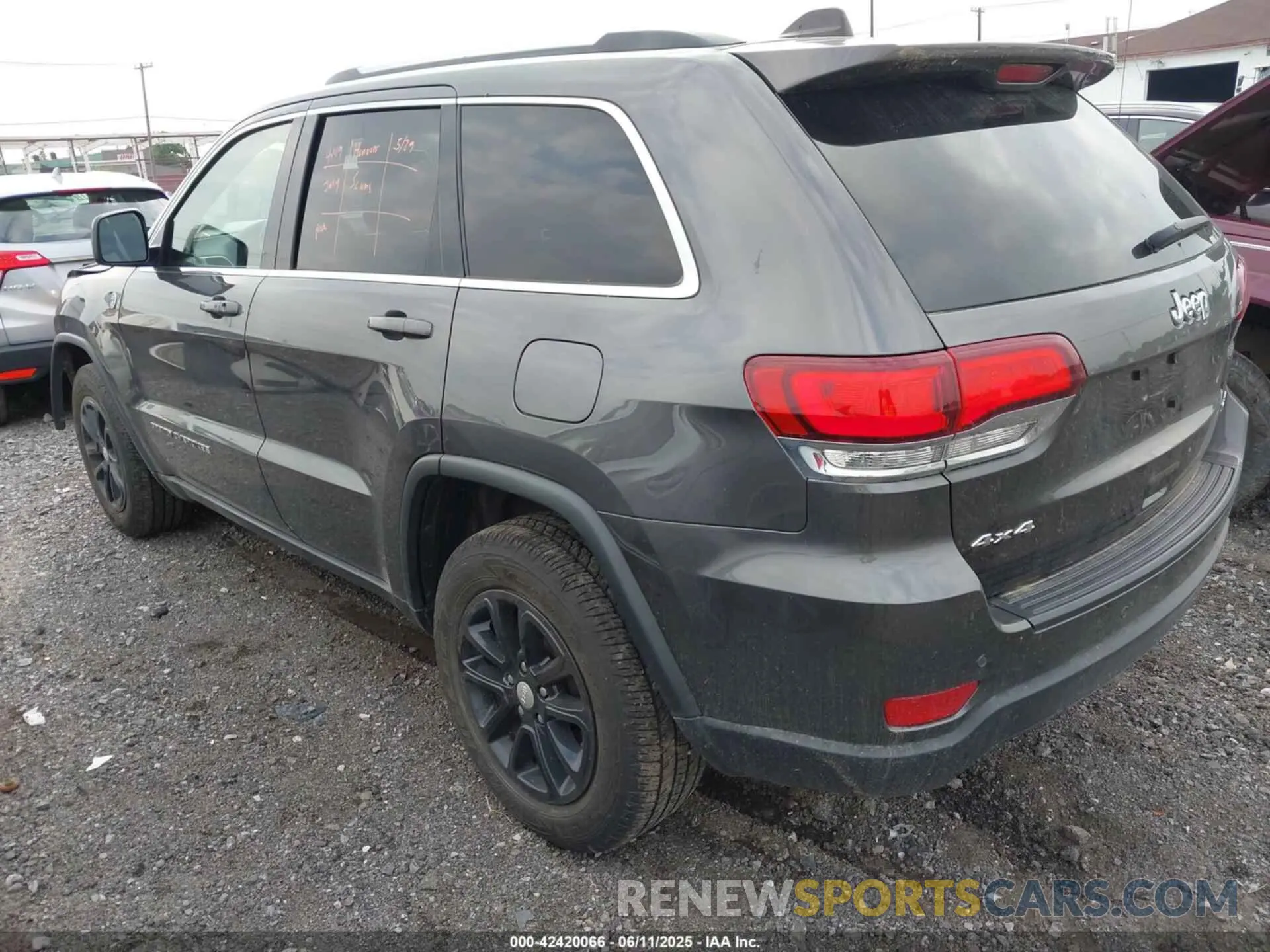 3 fotografías del automóvil dañado 1C4RJFAG5MC691307 JEEP GRAND CHEROKEE 2021