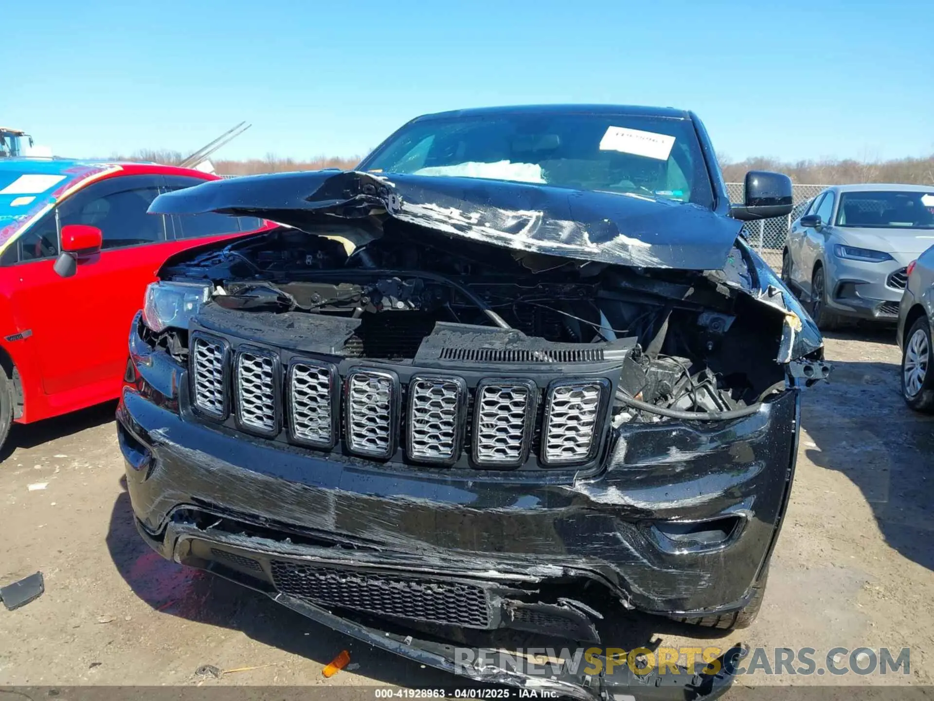 6 fotografías del automóvil dañado 1C4RJFAG5MC704072 JEEP GRAND CHEROKEE 2021