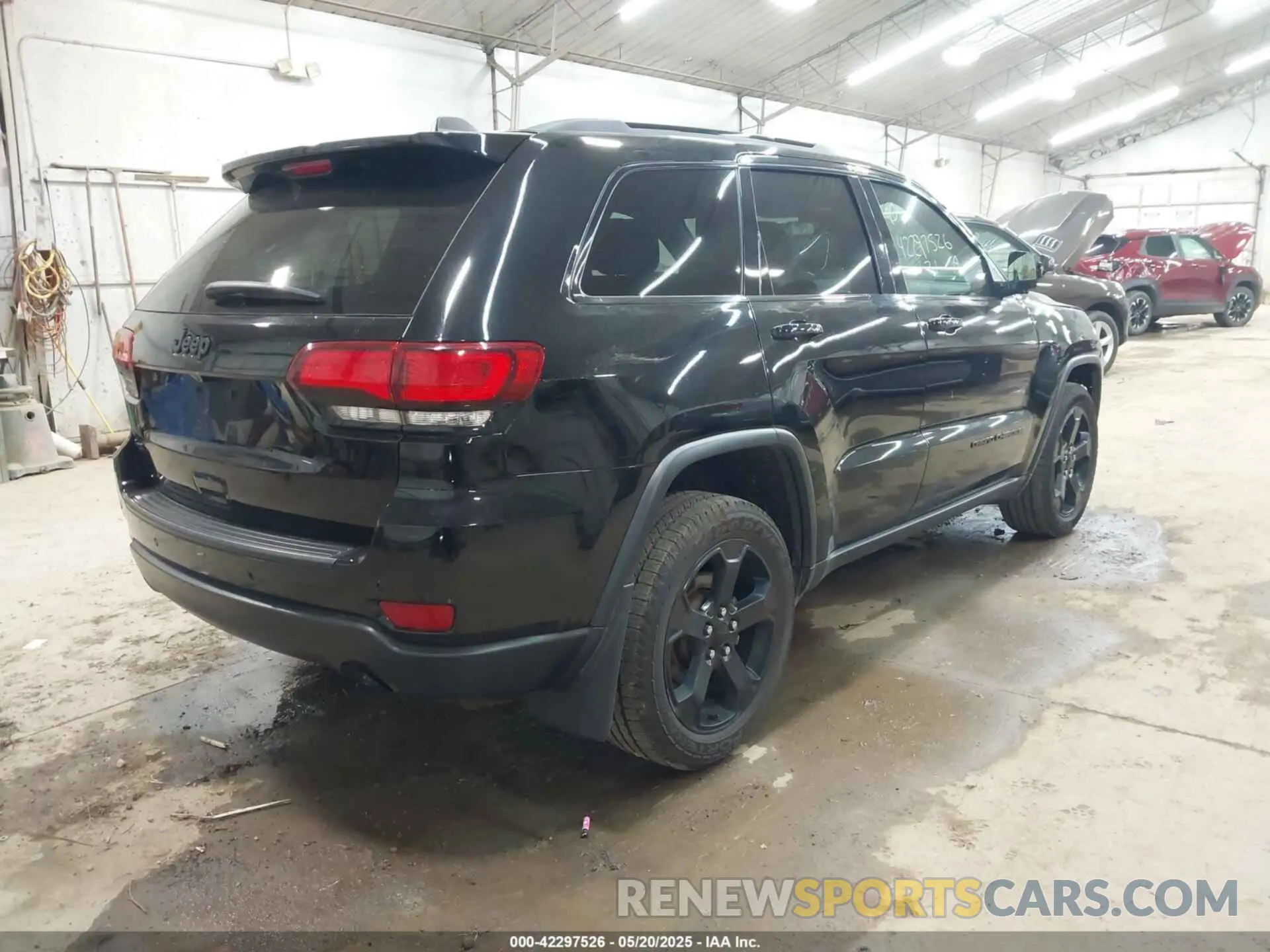 4 fotografías del automóvil dañado 1C4RJFAG5MC817567 JEEP GRAND CHEROKEE 2021