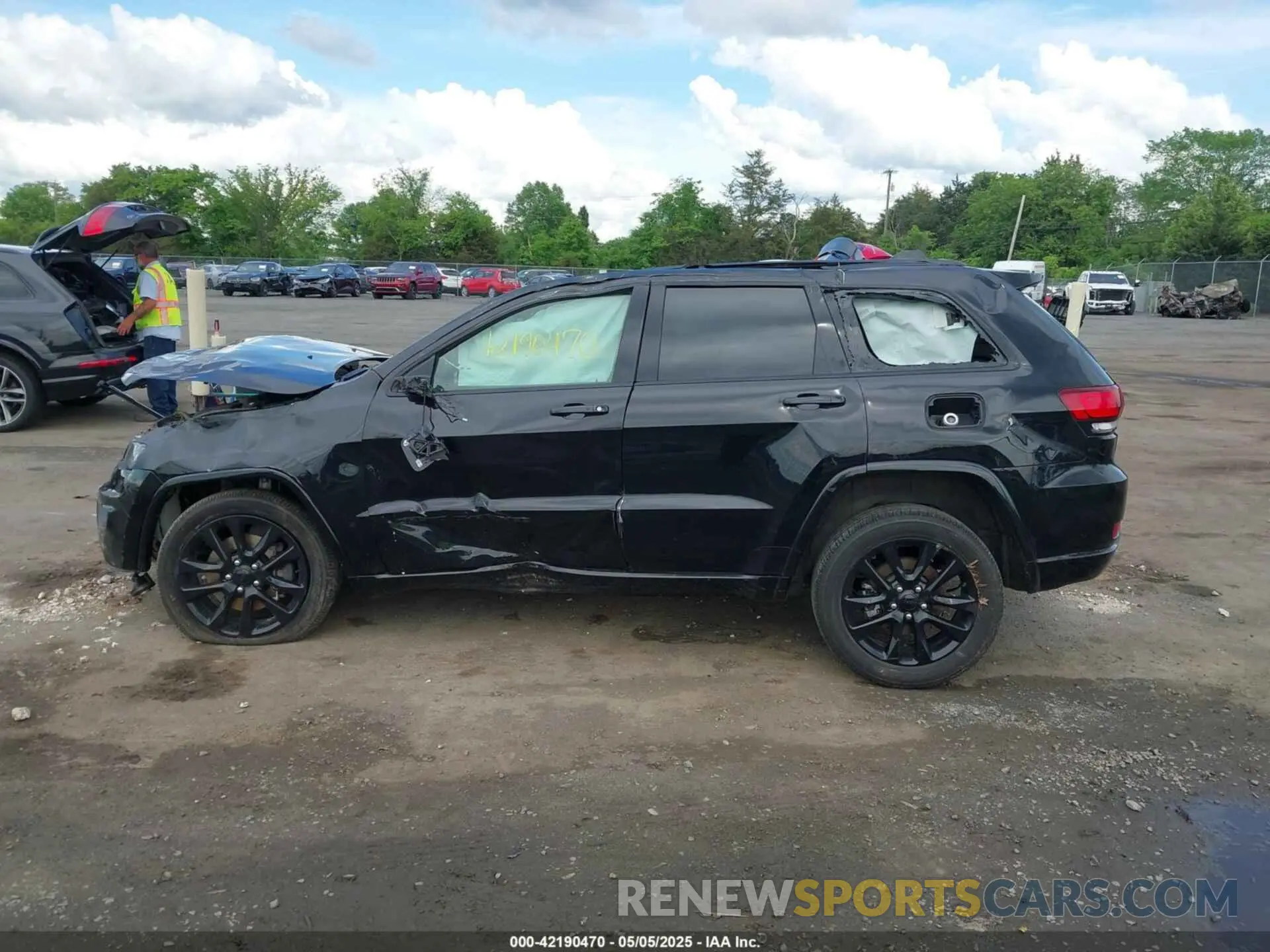 15 fotografías del automóvil dañado 1C4RJFAG6MC623212 JEEP GRAND CHEROKEE 2021