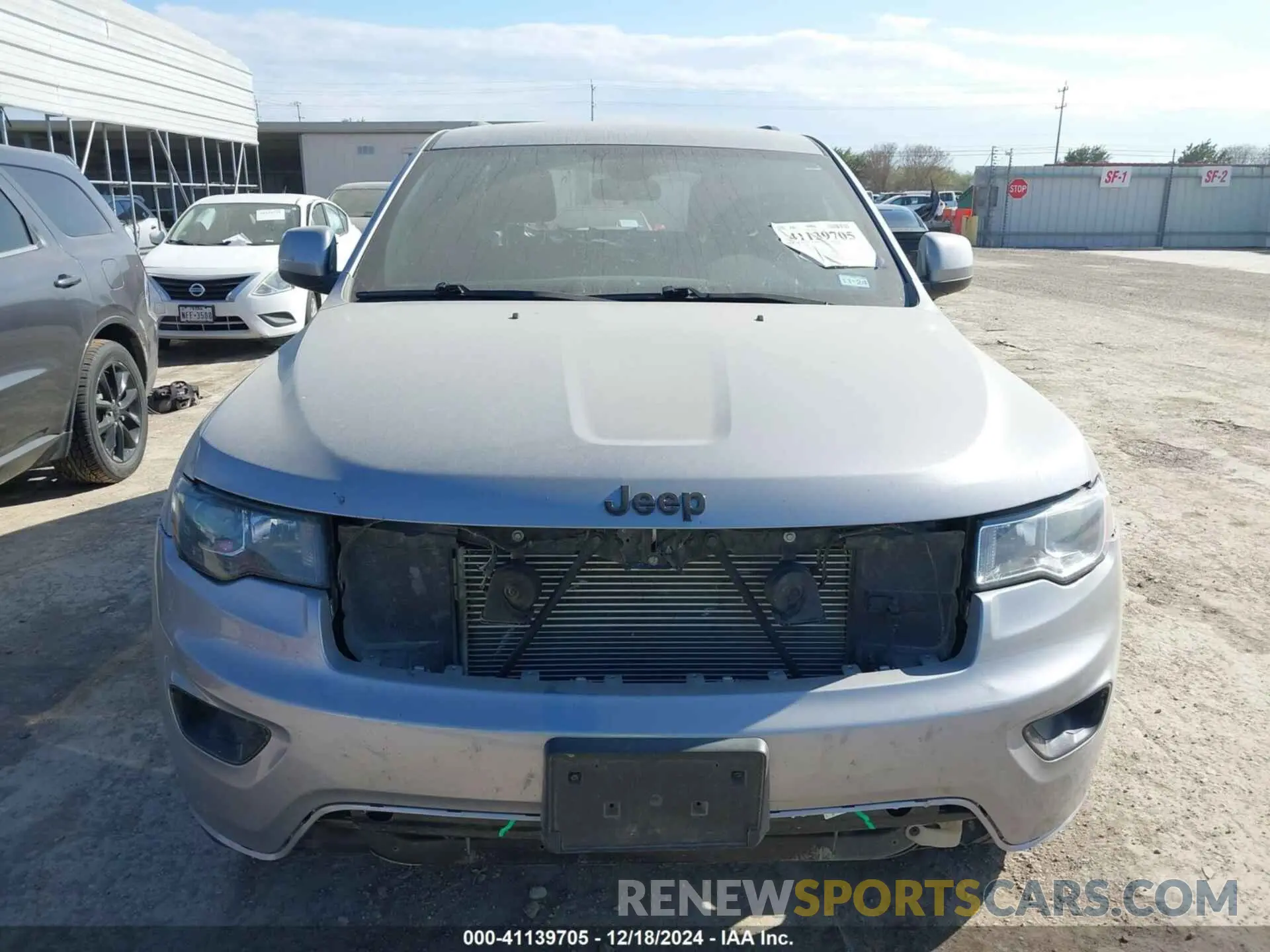 12 fotografías del automóvil dañado 1C4RJFAG6MC769674 JEEP GRAND CHEROKEE 2021