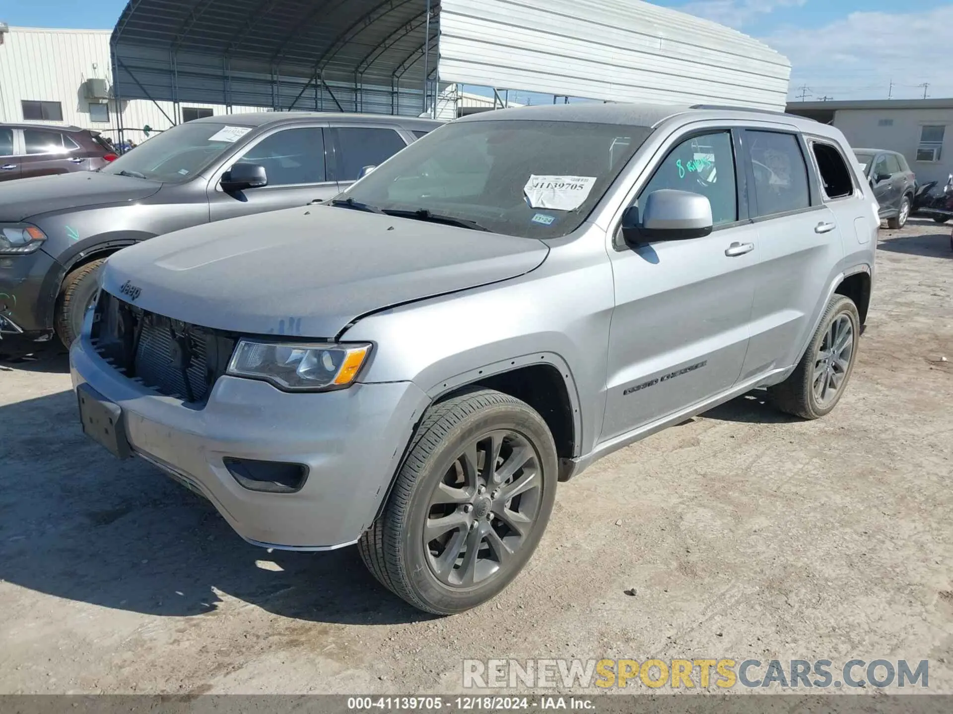2 fotografías del automóvil dañado 1C4RJFAG6MC769674 JEEP GRAND CHEROKEE 2021