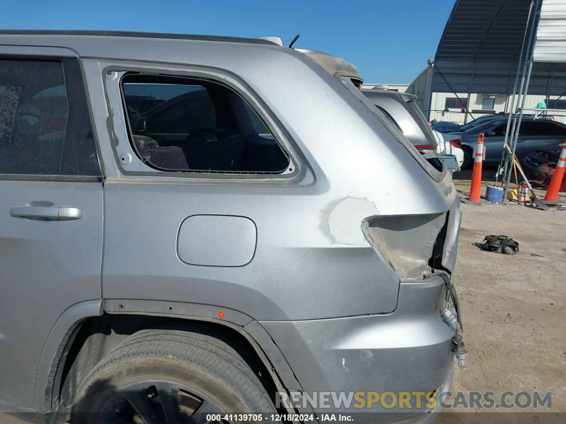 6 fotografías del automóvil dañado 1C4RJFAG6MC769674 JEEP GRAND CHEROKEE 2021