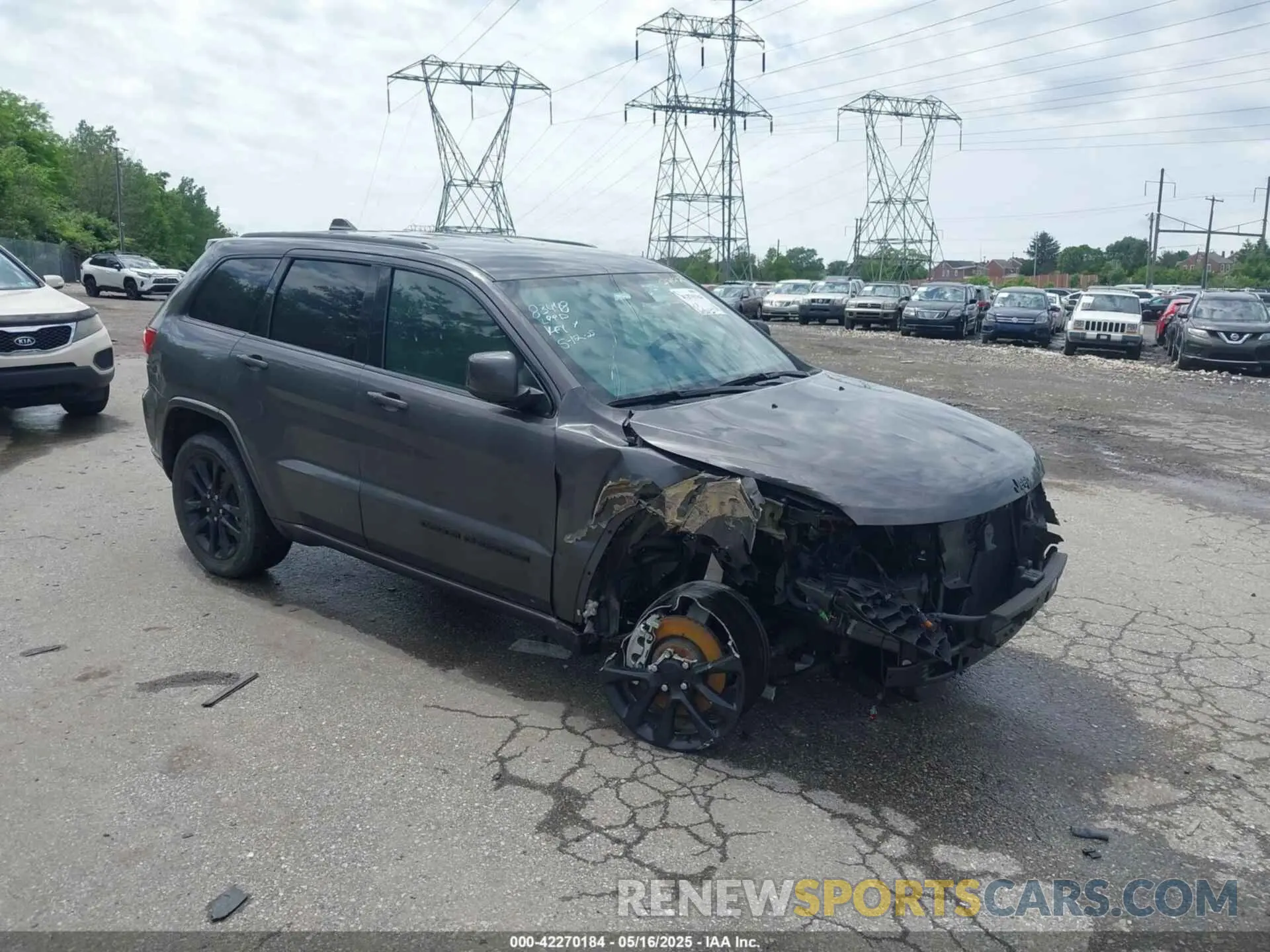 1 fotografías del automóvil dañado 1C4RJFAG6MC774728 JEEP GRAND CHEROKEE 2021