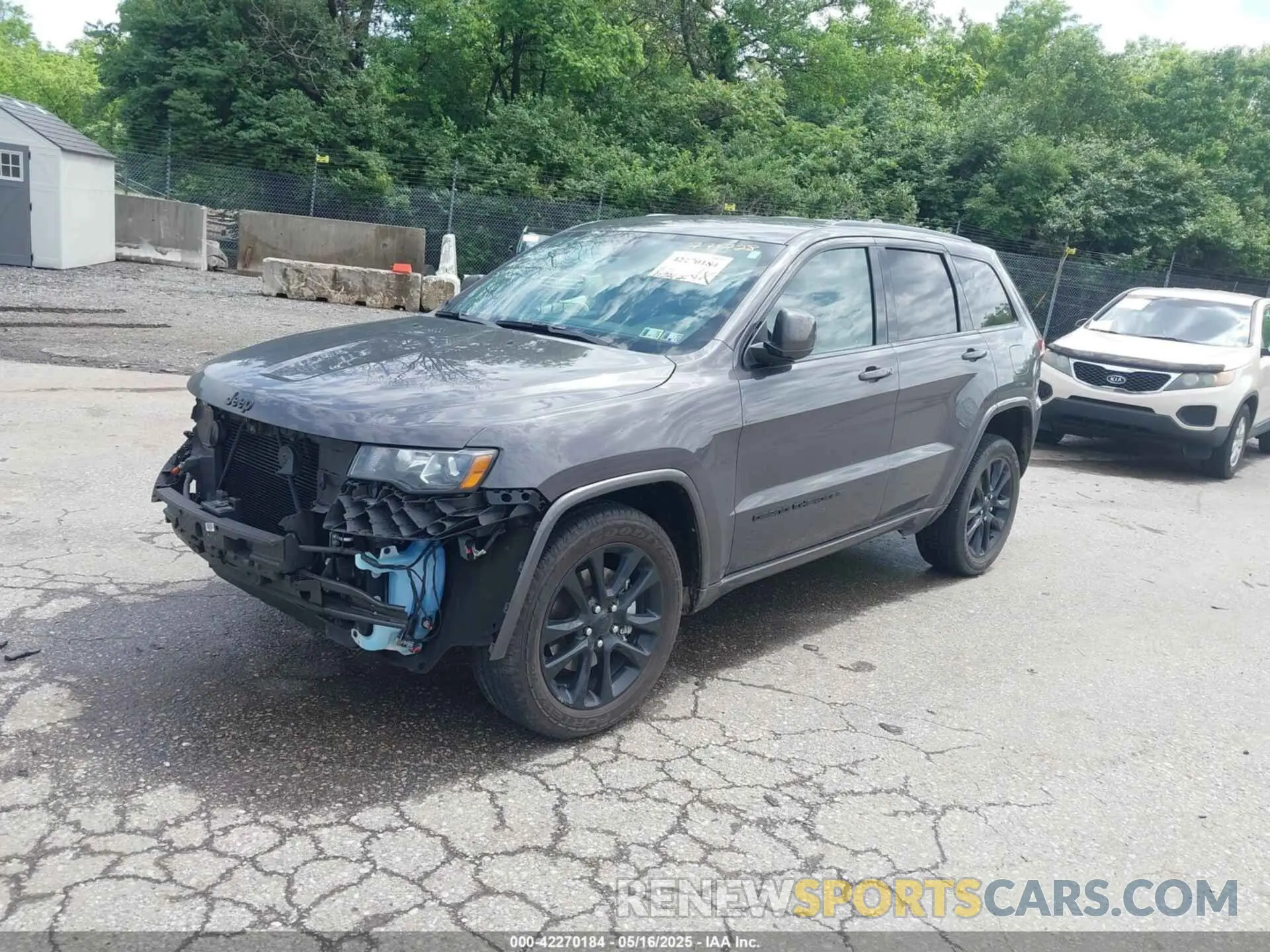 2 fotografías del automóvil dañado 1C4RJFAG6MC774728 JEEP GRAND CHEROKEE 2021