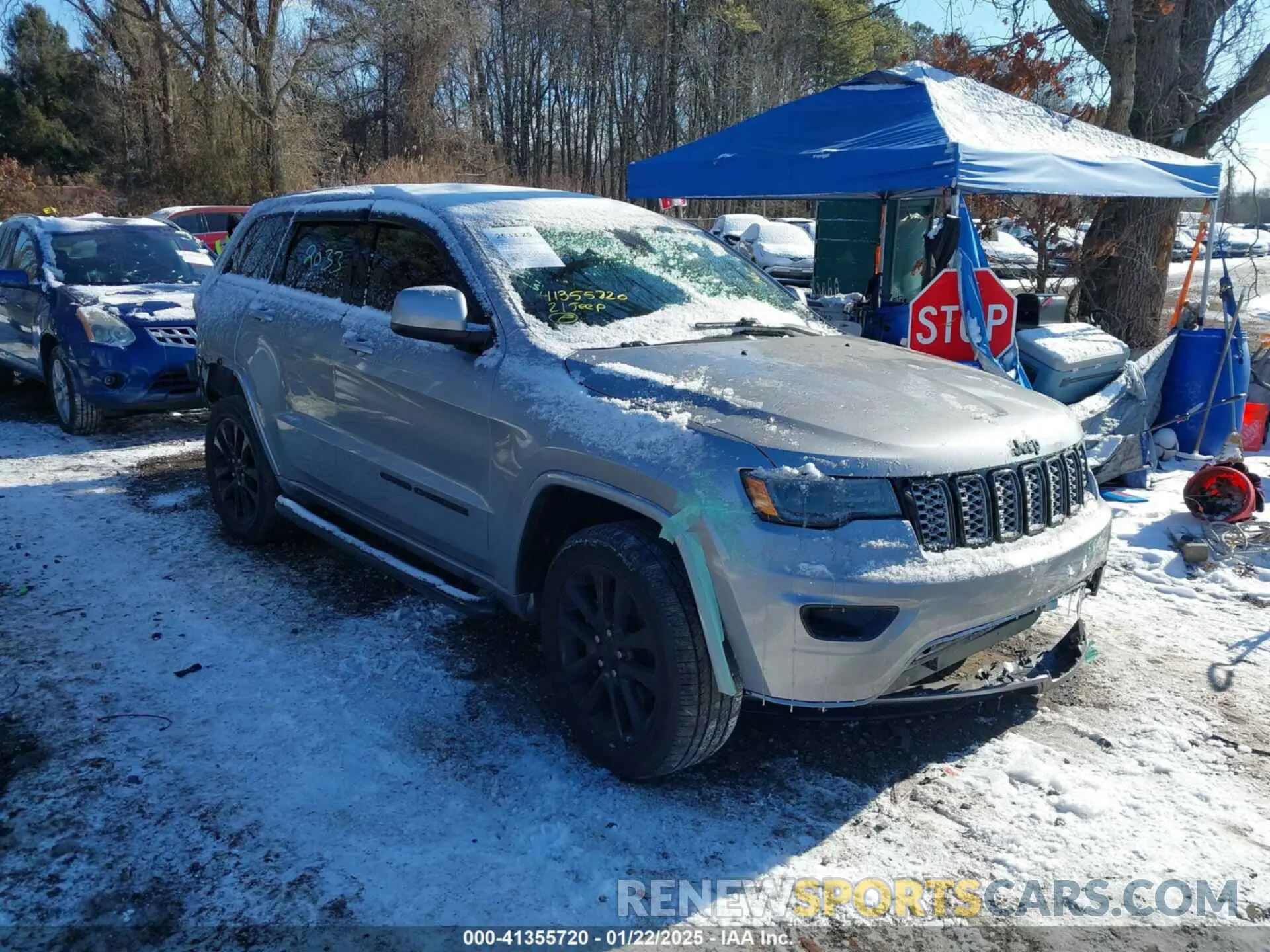 1 fotografías del automóvil dañado 1C4RJFAG6MC779413 JEEP GRAND CHEROKEE 2021