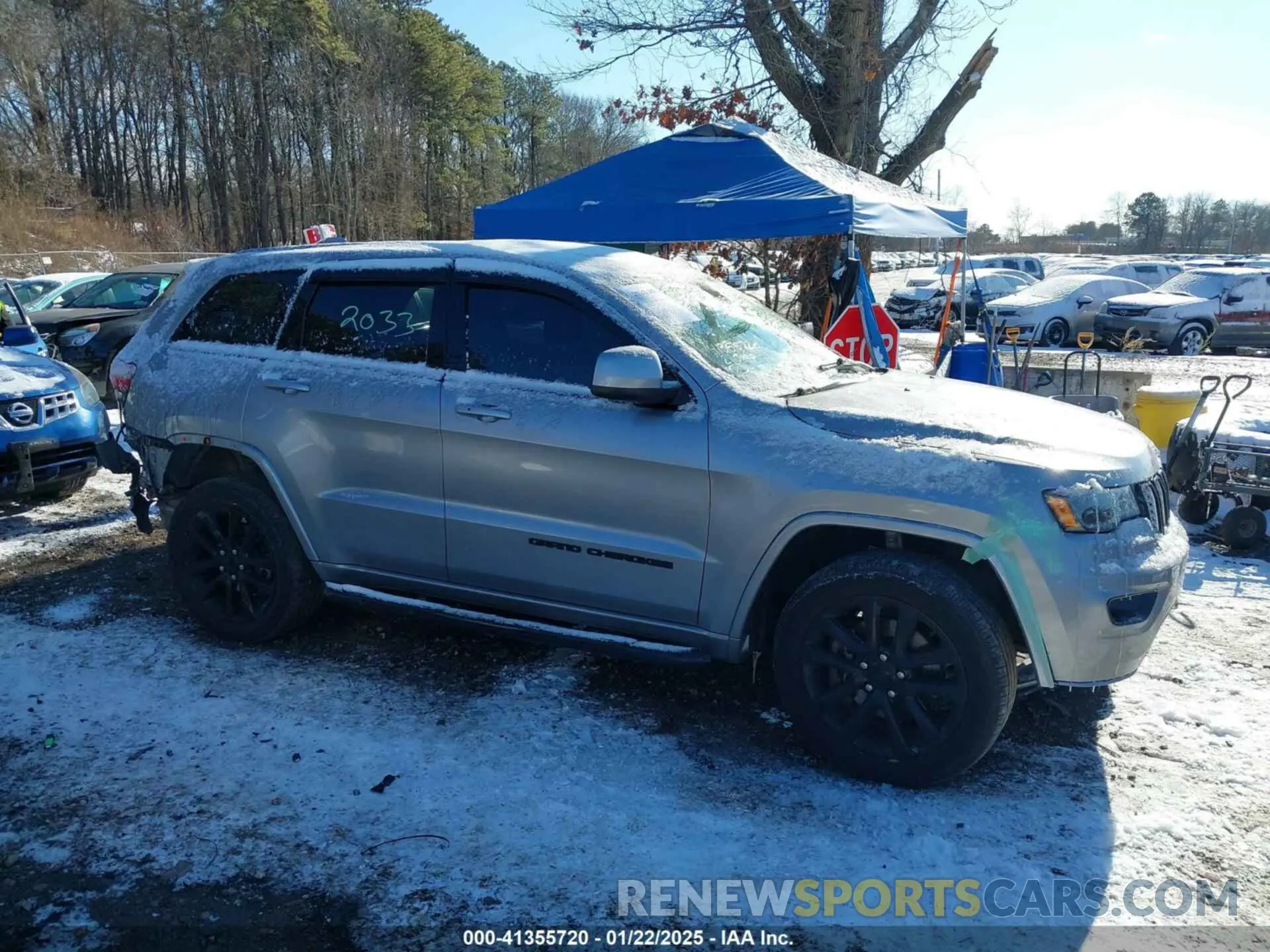 13 fotografías del automóvil dañado 1C4RJFAG6MC779413 JEEP GRAND CHEROKEE 2021