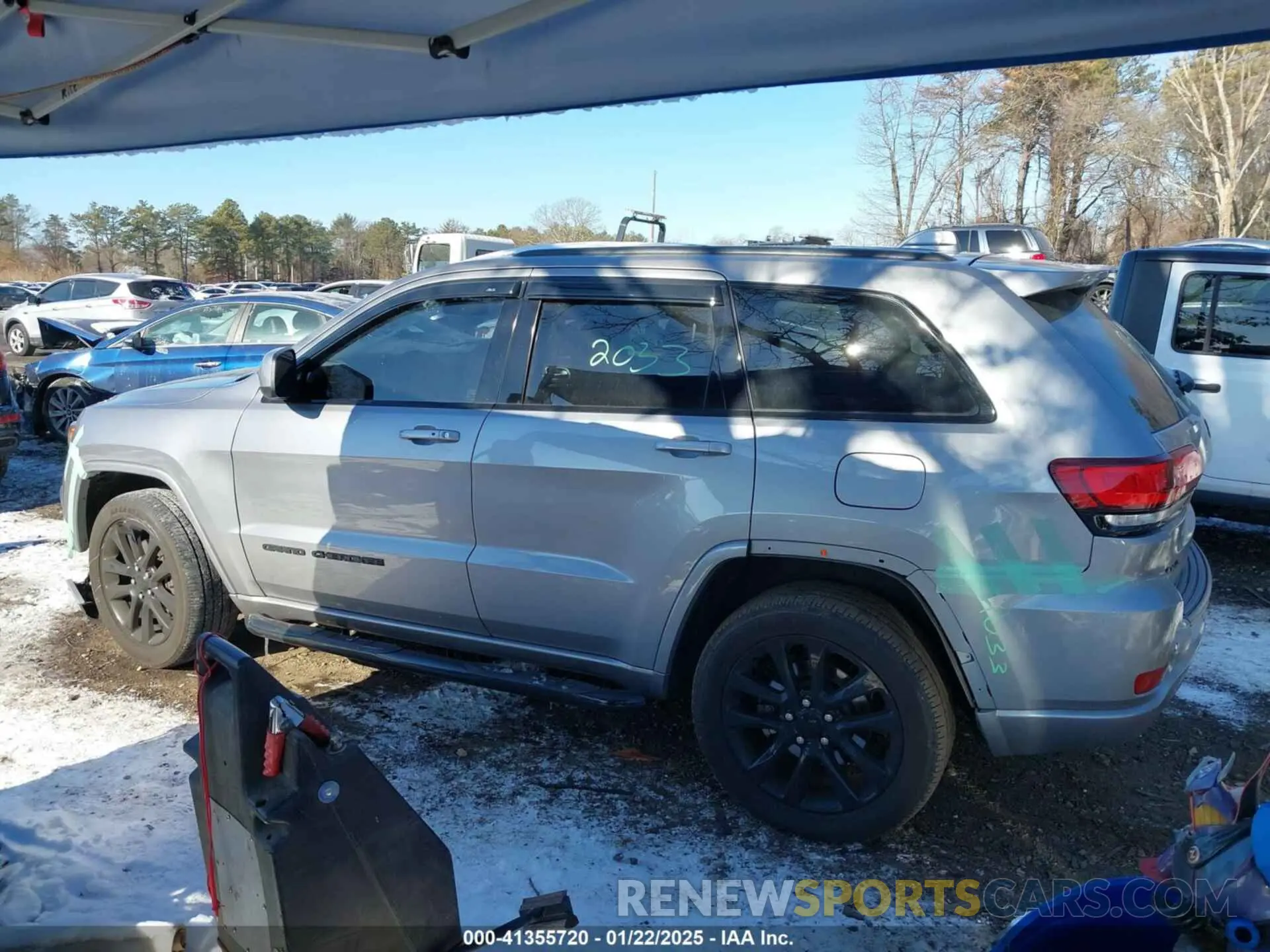 14 fotografías del automóvil dañado 1C4RJFAG6MC779413 JEEP GRAND CHEROKEE 2021