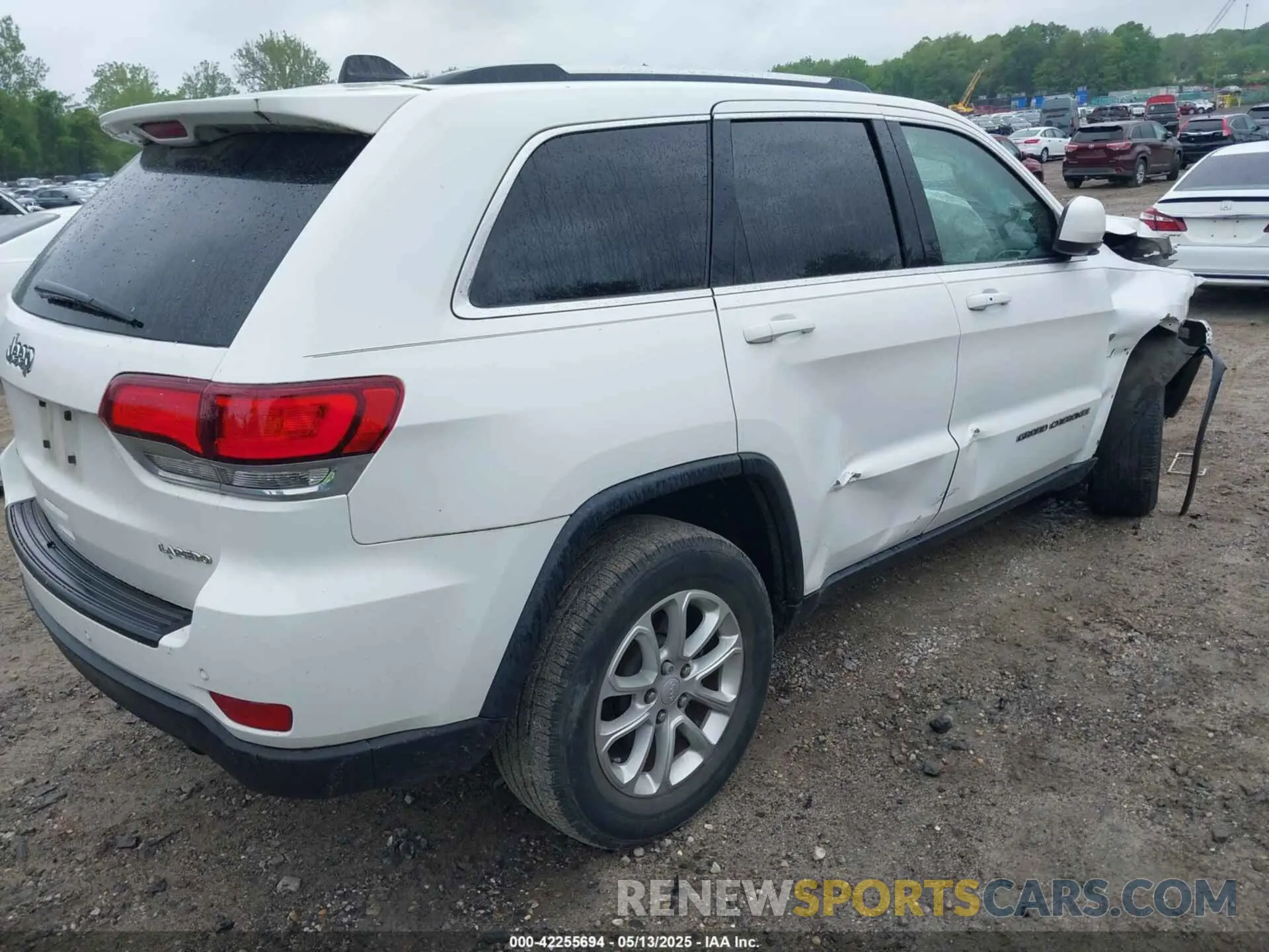 4 fotografías del automóvil dañado 1C4RJFAG7MC620710 JEEP GRAND CHEROKEE 2021