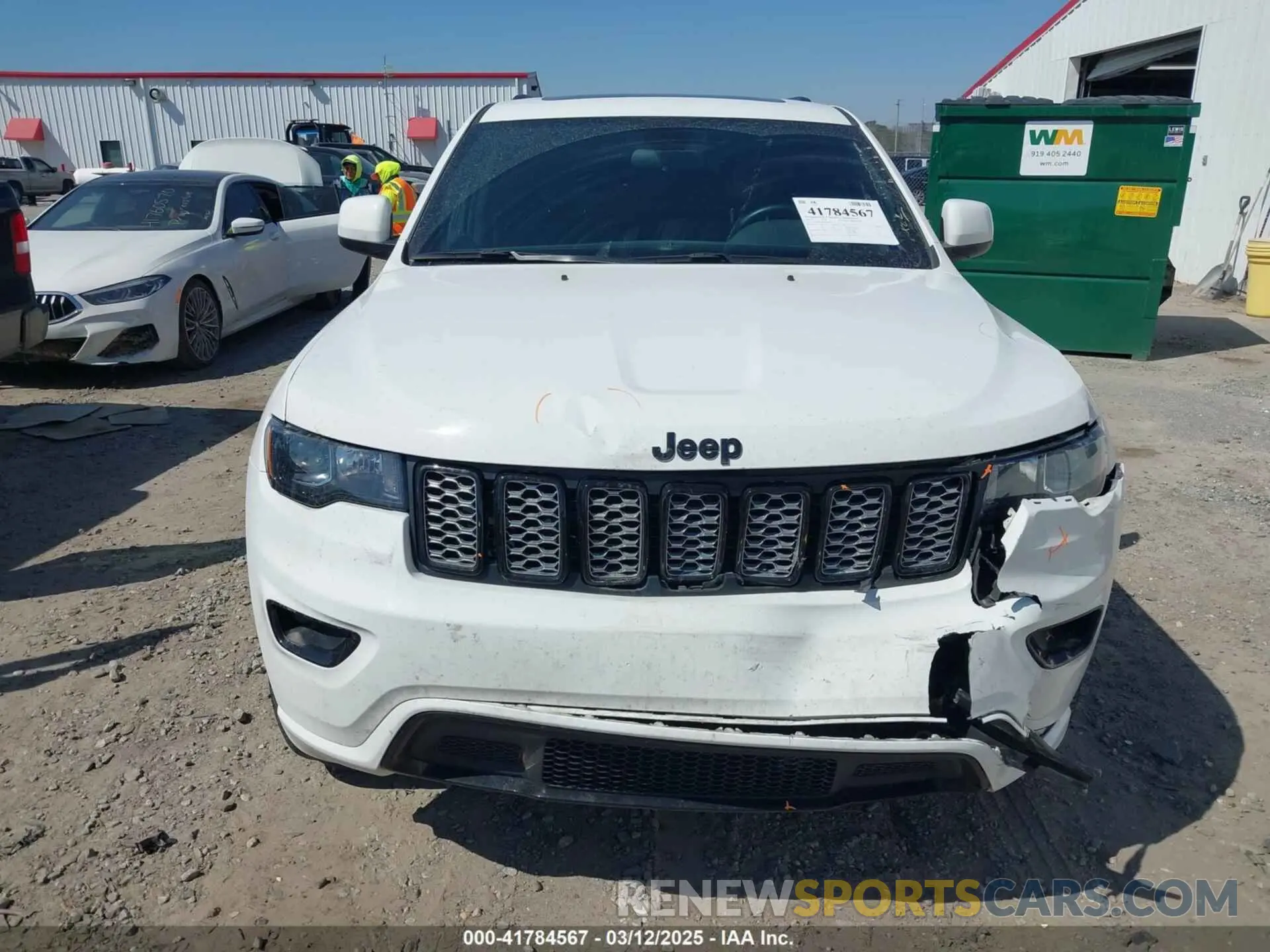 12 fotografías del automóvil dañado 1C4RJFAG7MC705966 JEEP GRAND CHEROKEE 2021